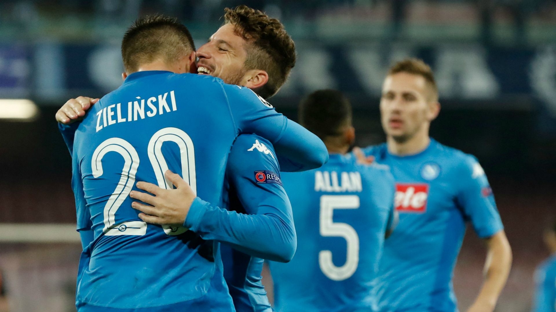 Zielinski Napoli Champions League