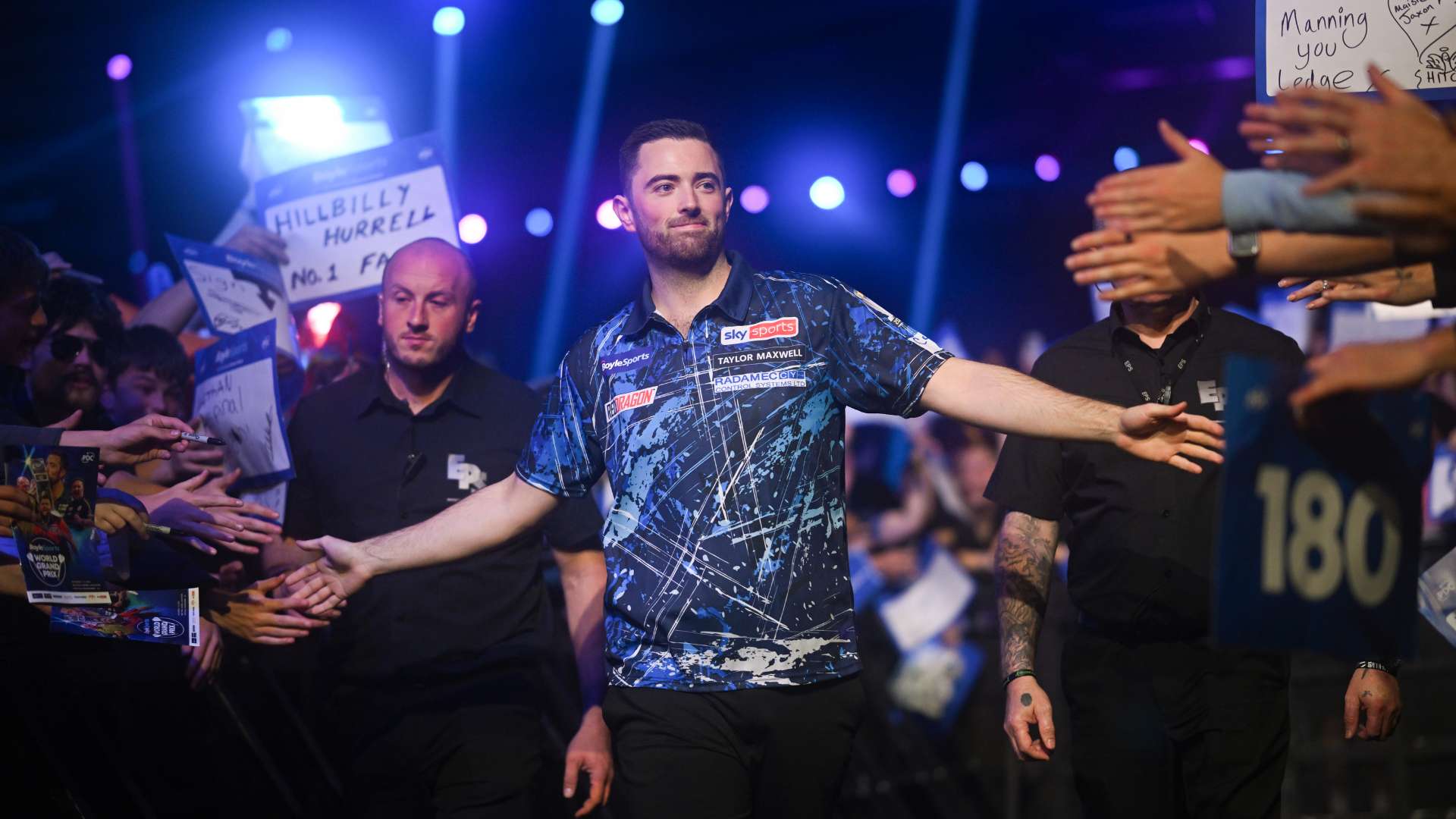 Luke Humphries Grand Slam darts