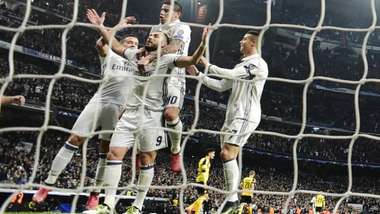 Benzema James Ronaldo Real Madrid Borussia Dortmund Champions League
