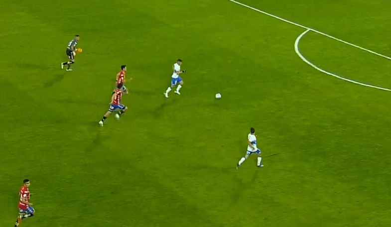 Gol anulado a Lezcano UC UE