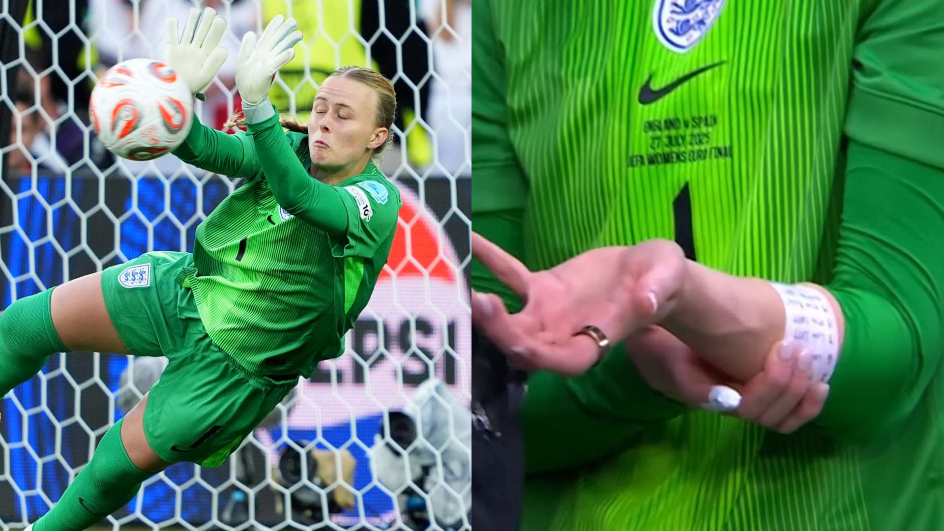 Hannah Hampton England penalties Euro 2025