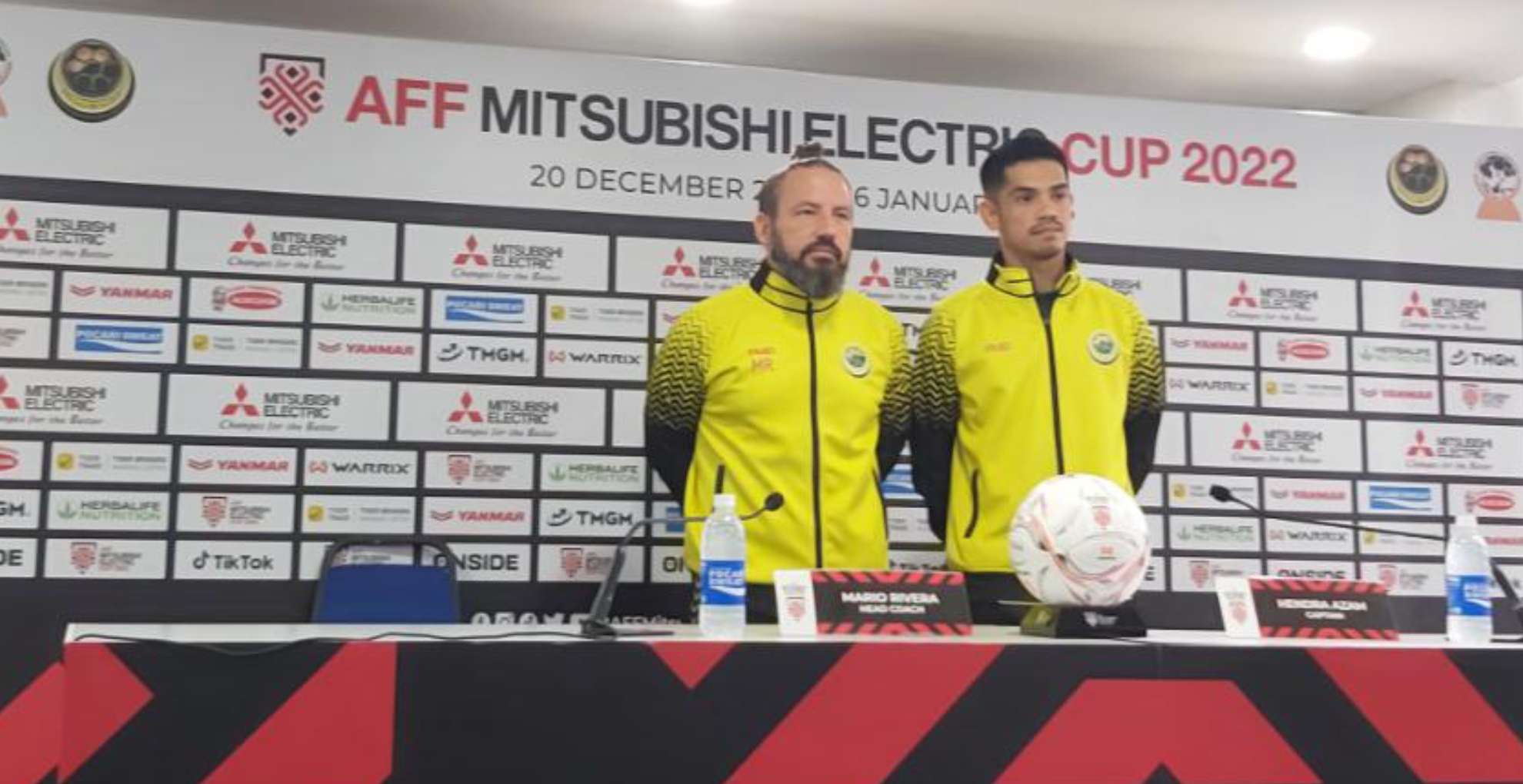 Mario Rivera dan Hendra Azam - Brunei Darussalam (Piala AFF 2022)