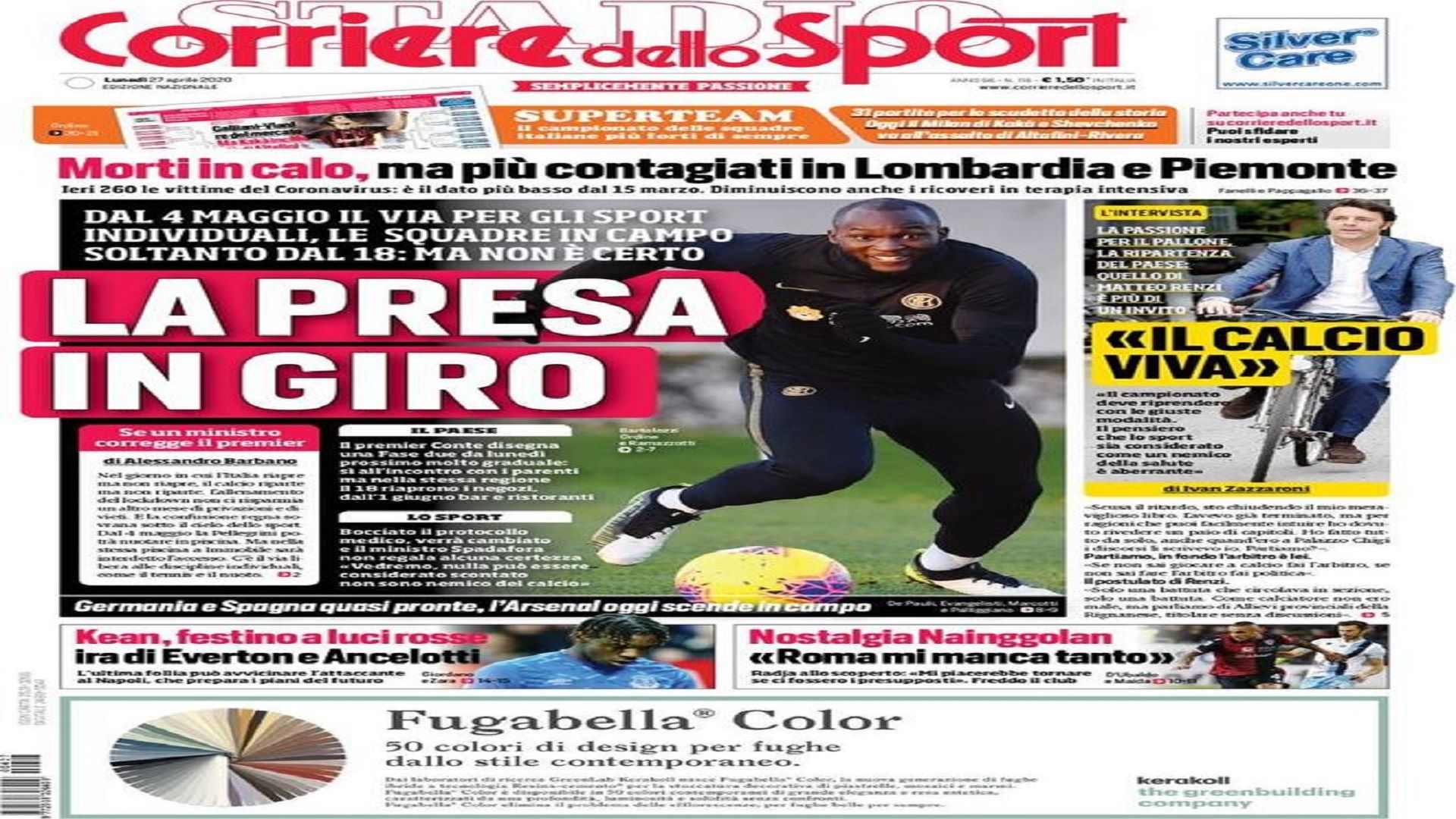 27 April Corriere