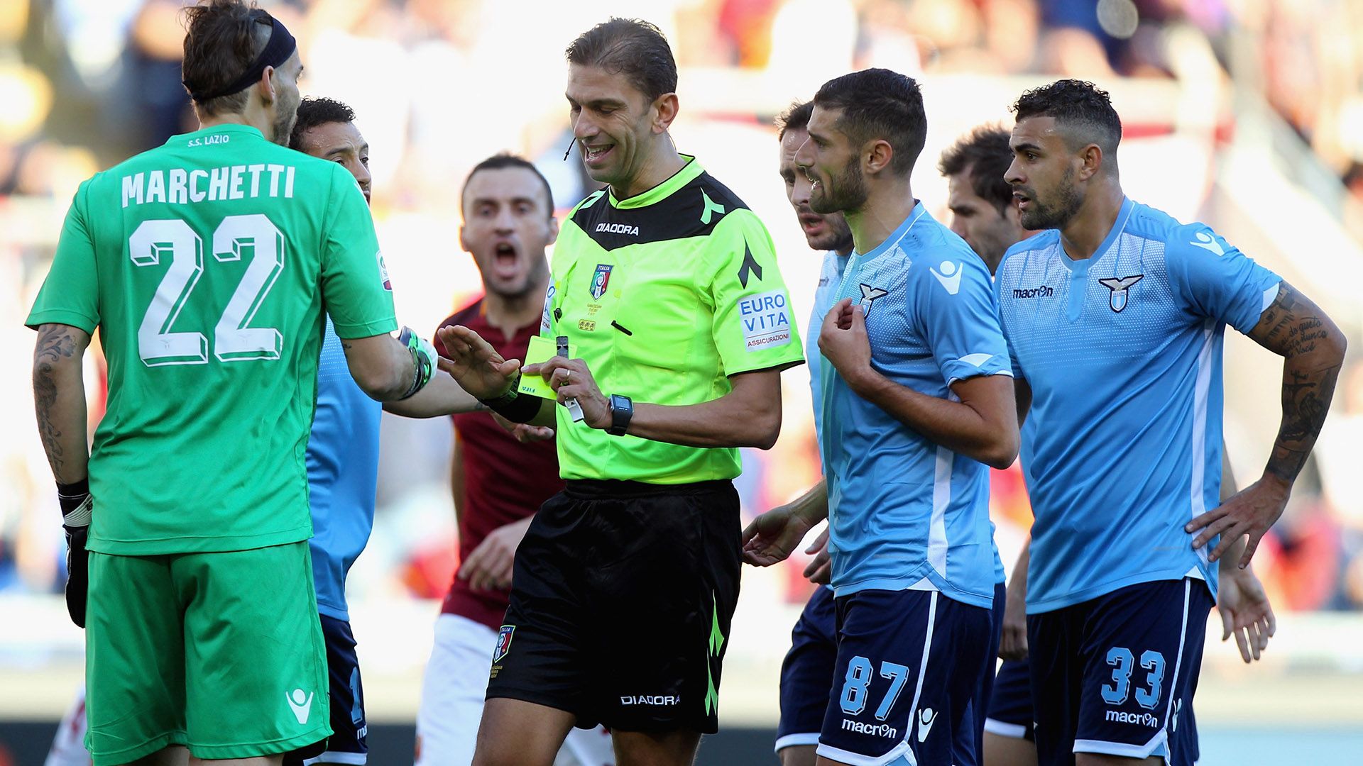 Tagliavento Roma Lazio Serie A