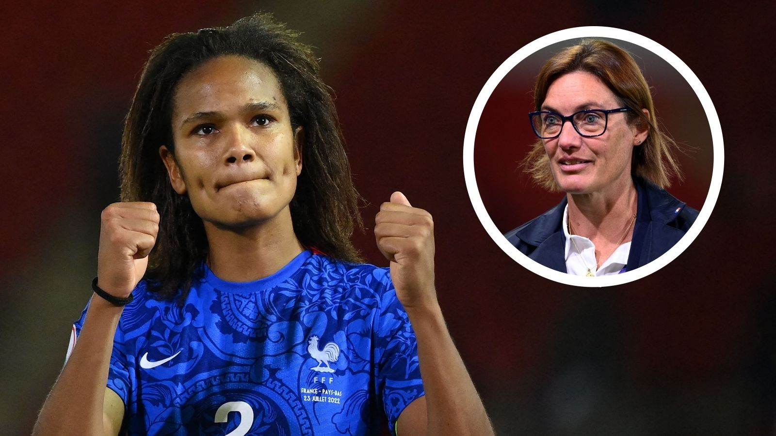 Renard Diacre France Women's Euros 2022 GFX