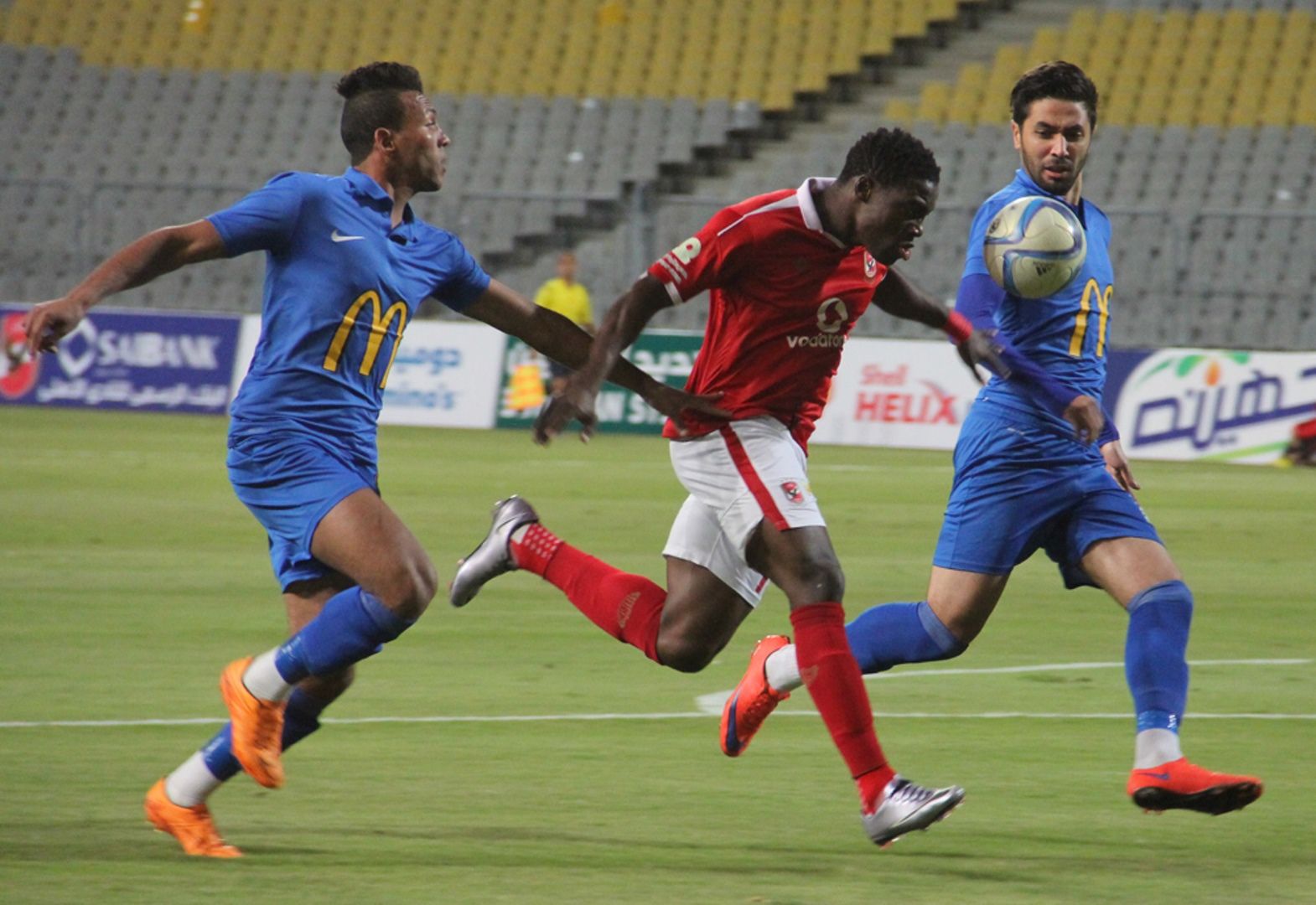 Malick Evouna Saleh Gomaa - Ramadan Sobhi - Al Ahly - El Shorta
