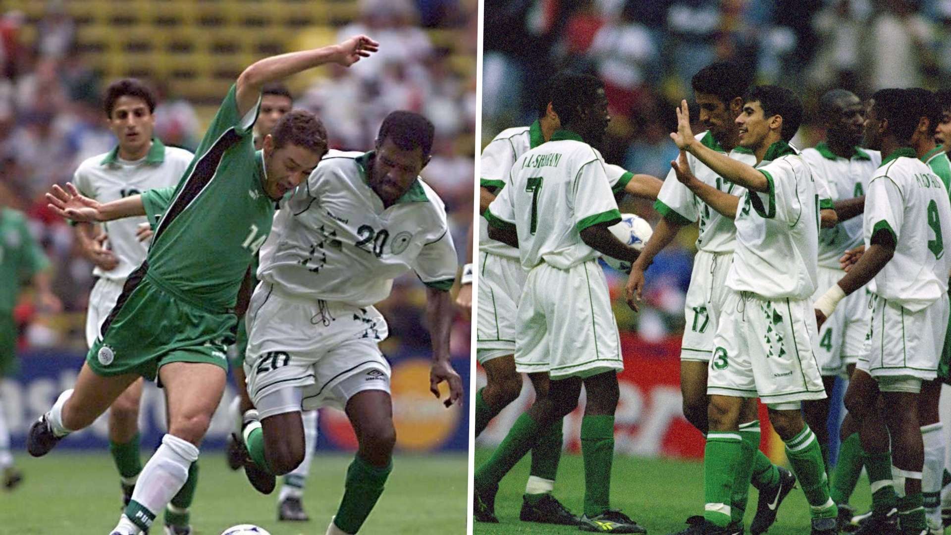 Mohsin Harthi Hazem Emam Saudi Arabia Egypt Confederation Cup 1999