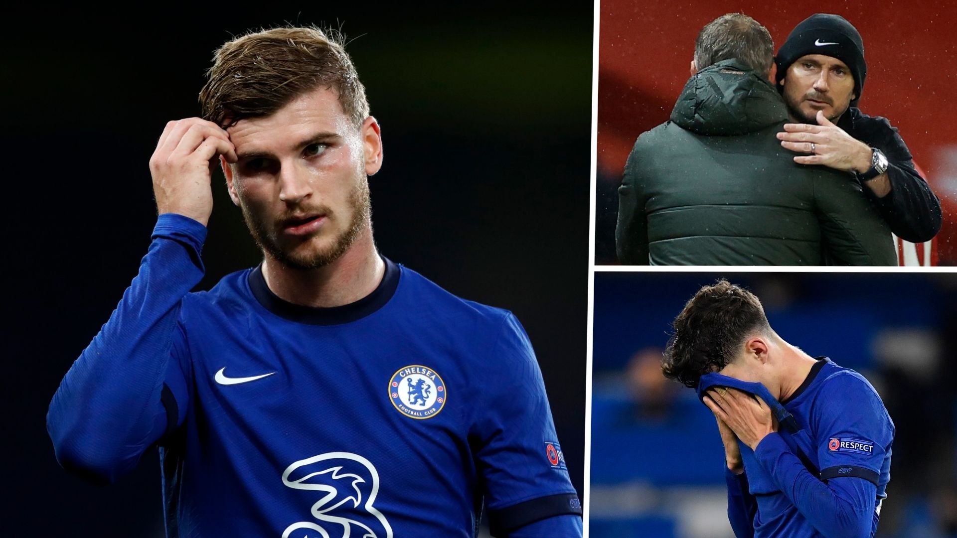 Timo Werner Frank Lampard Kai Havertz Chelsea GFX