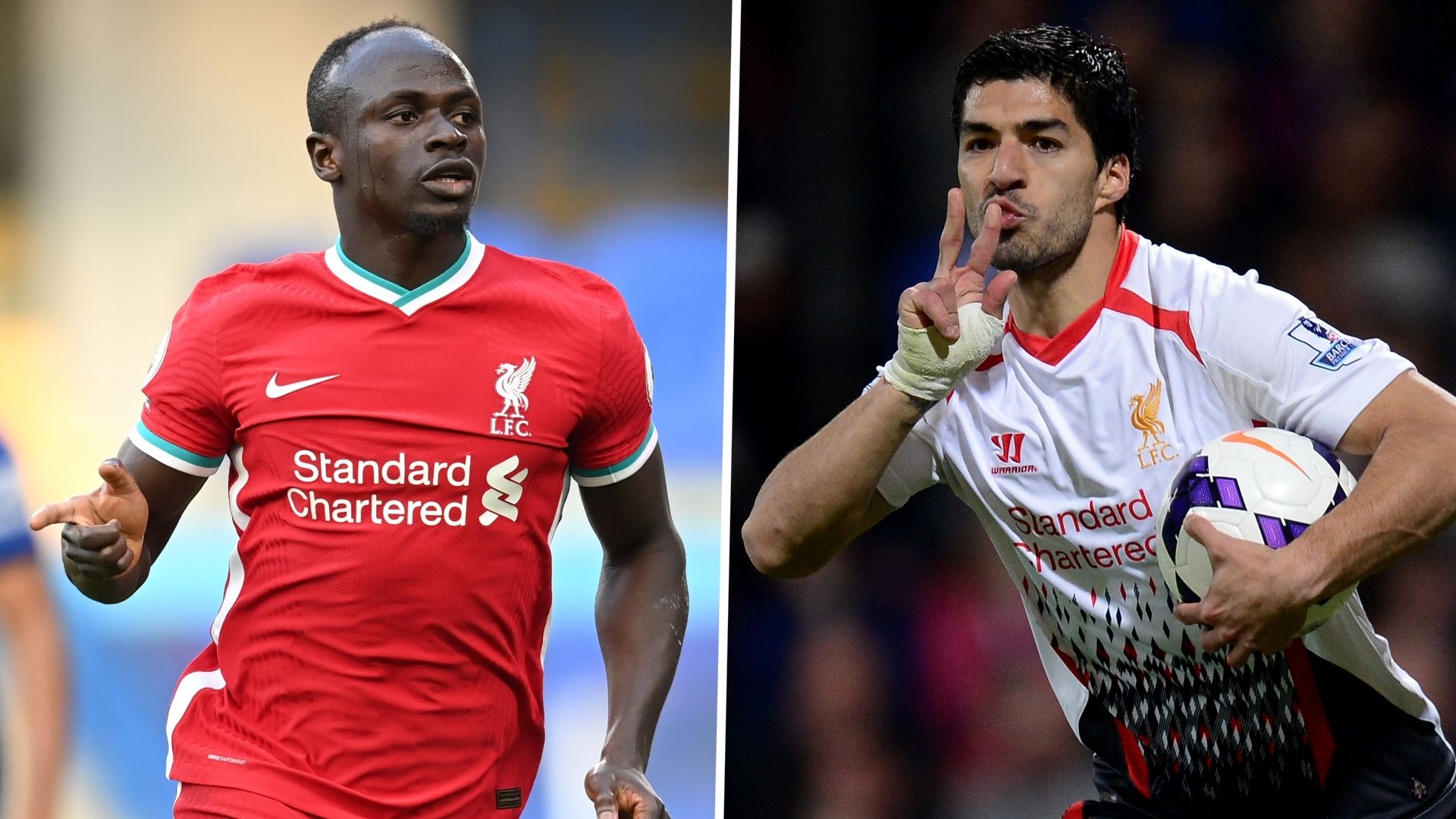 Sadio Mane Luis Suarez