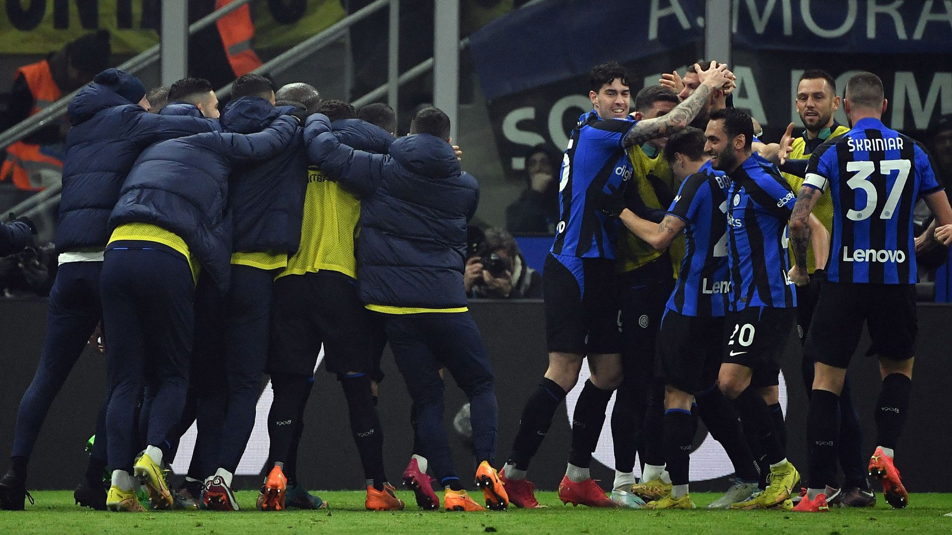 Inter Napoli Celebration Serie A