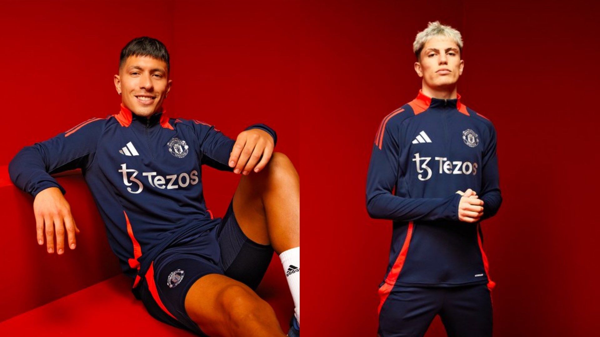 Manchester United 2024-25 training kit adidas