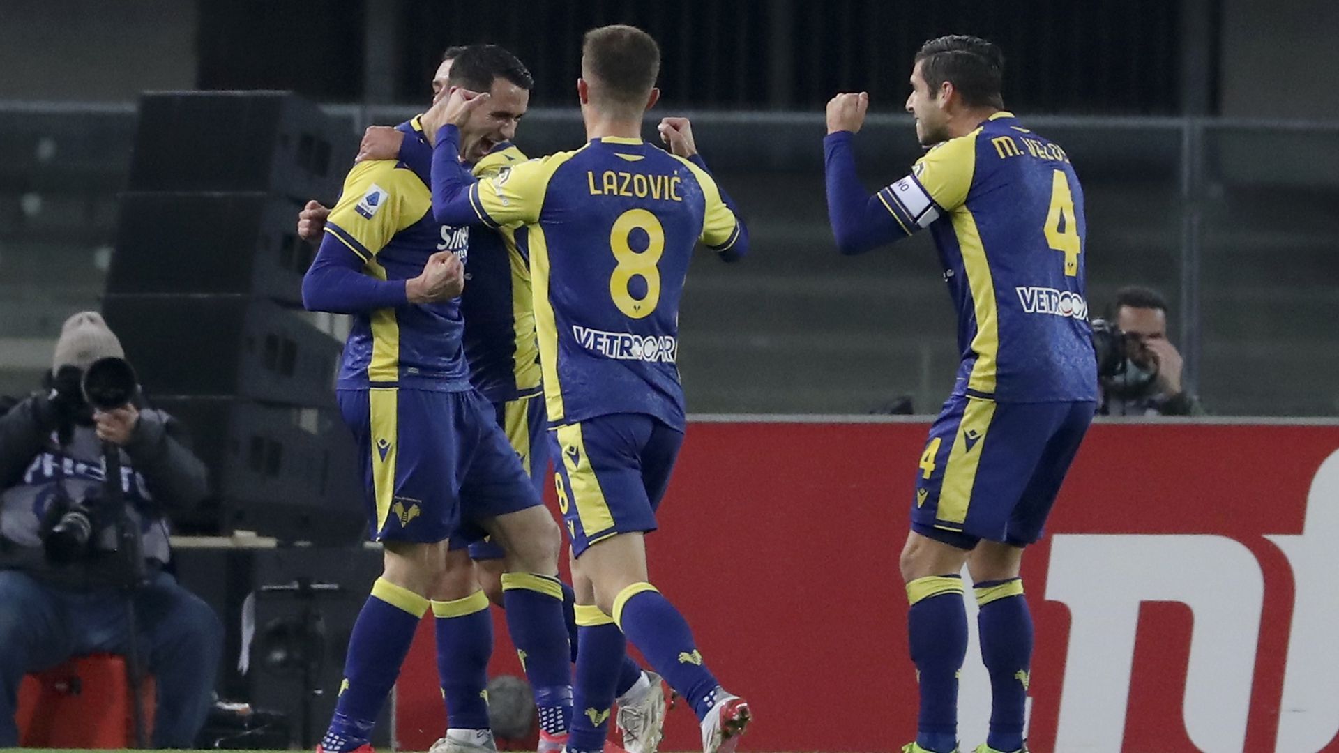 Kevin Lasagna Verona Fiorentina Serie A