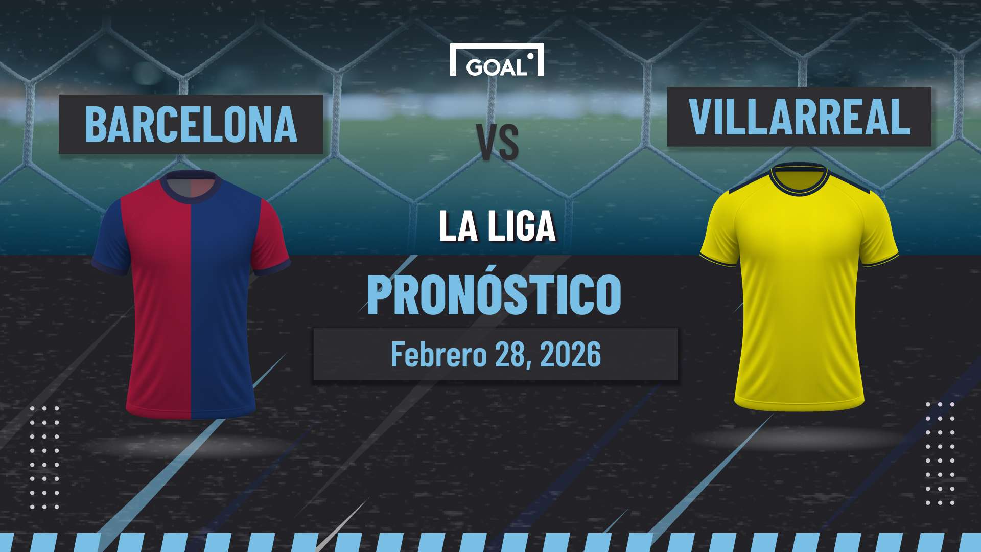 Barcelona vs Villarreal Pronóstico y Apuestas LaLiga | 28/02/26
