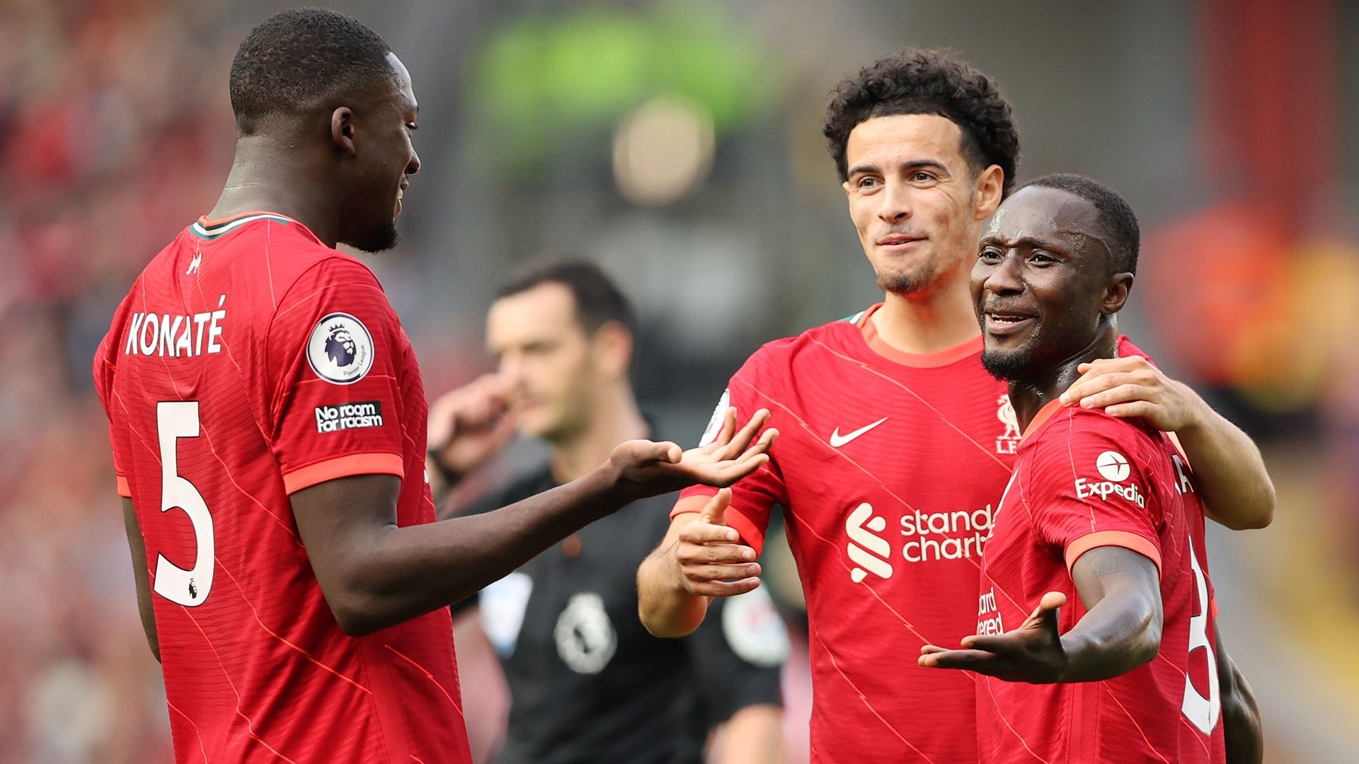 Naby Keita Liverpool Crystal Palace Premier League 2021-22 GFX