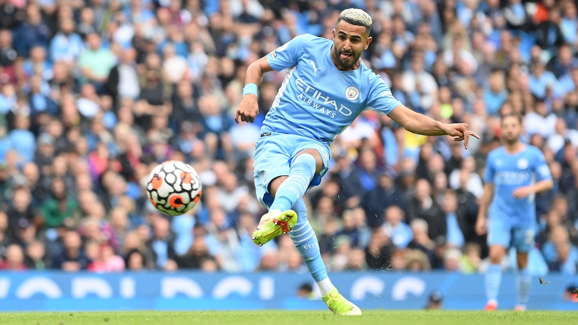 Riyad Mahrez Manchester City Norwich 2021-22