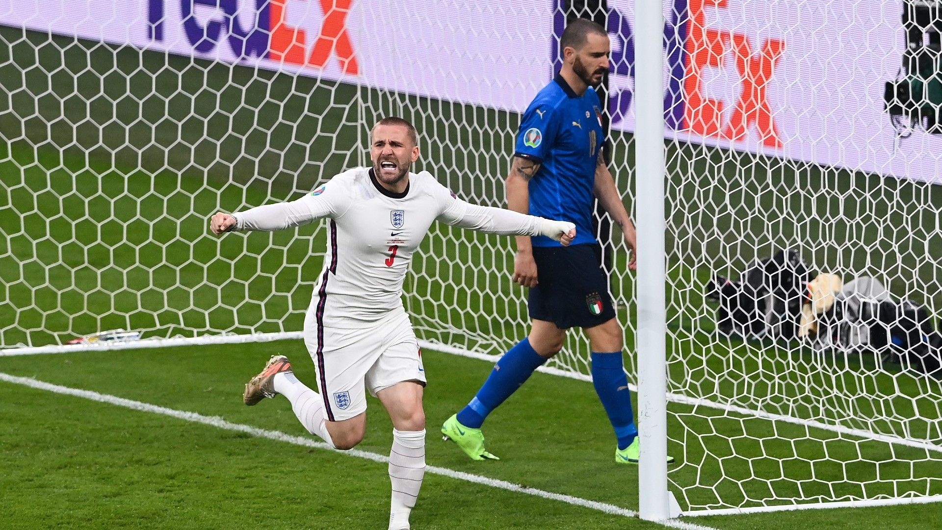 Luke Shaw England Italy 11072021