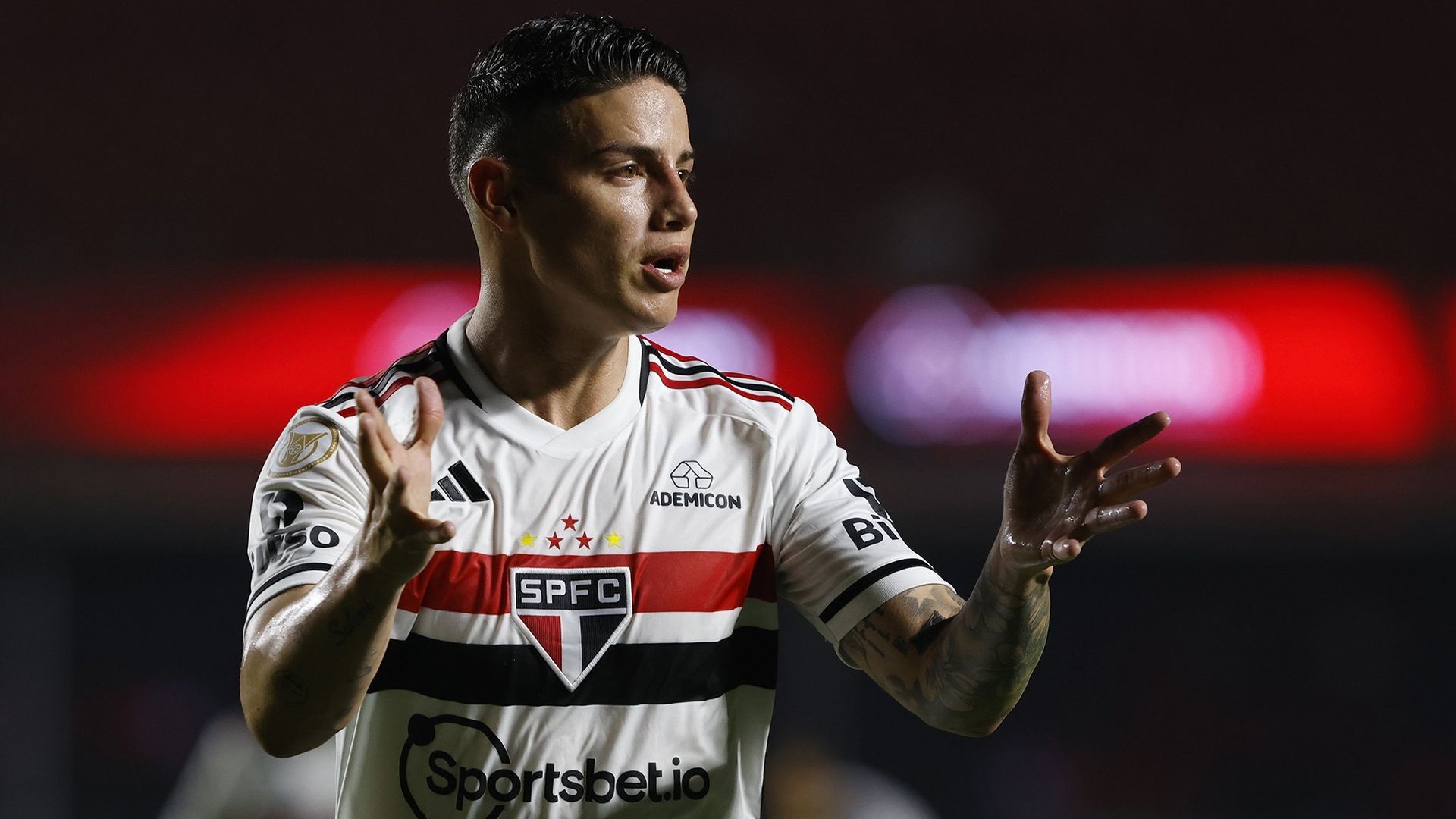 James Rodríguez São Paulo Fortaleza 2023