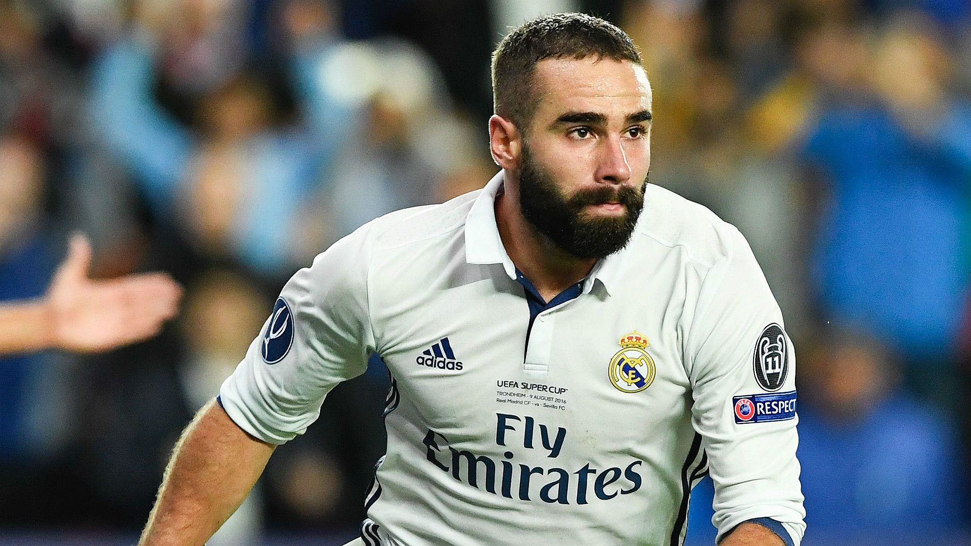 Dani Carvajal Real Madrid Sevilla UEFA Super Cup 09082016