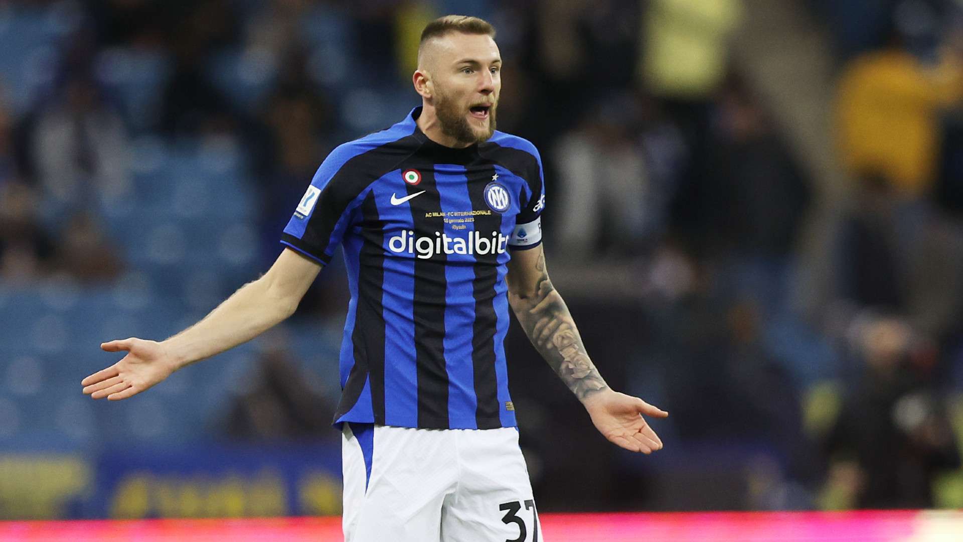 Milan Skriniar Inter Milan Supercup