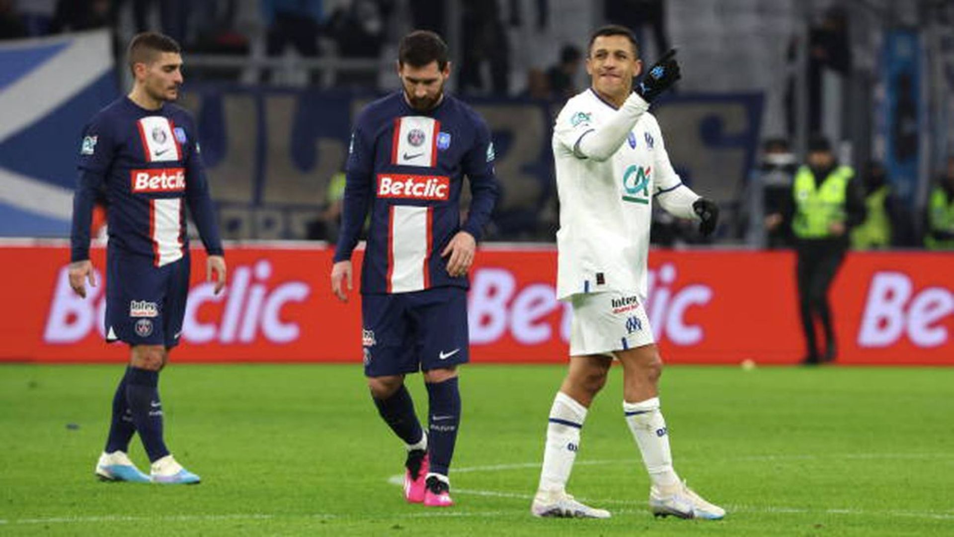 Alexis Sánchez Lionel Messi Marsella PSG