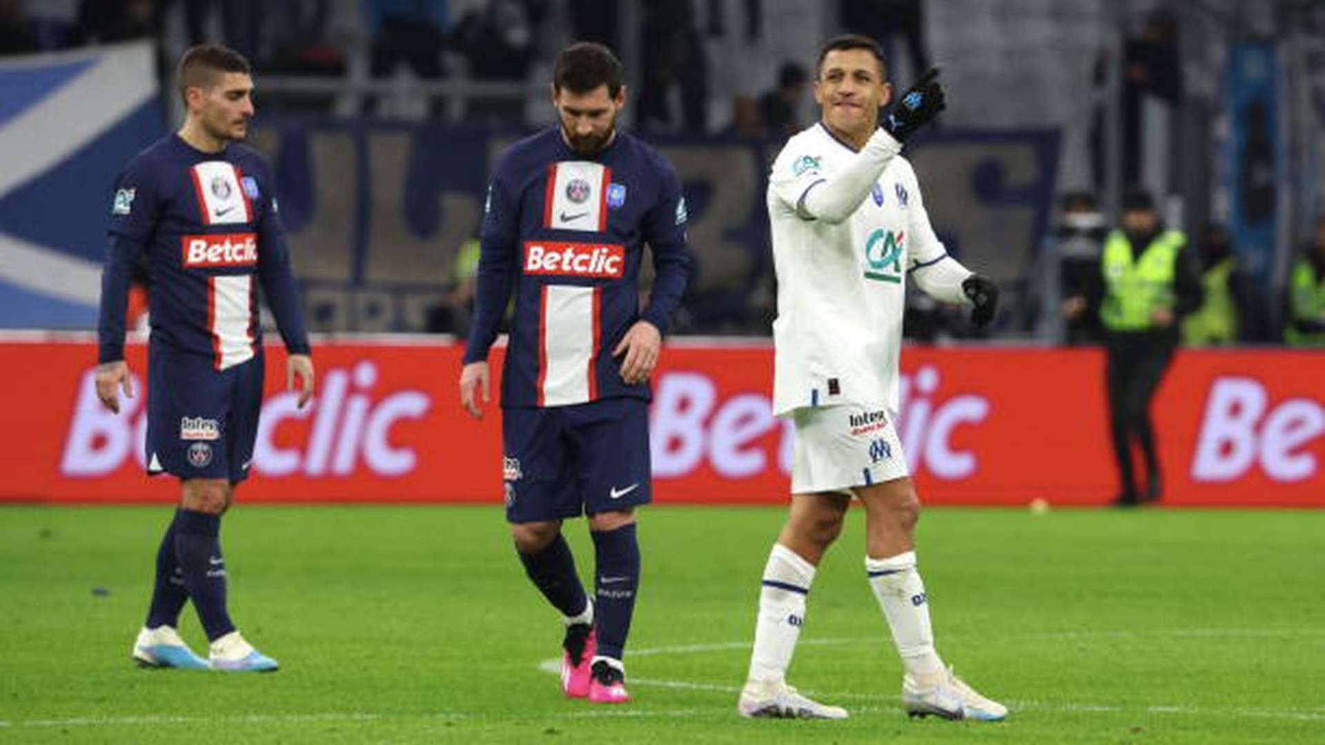 Alexis Sánchez Lionel Messi Marsella PSG