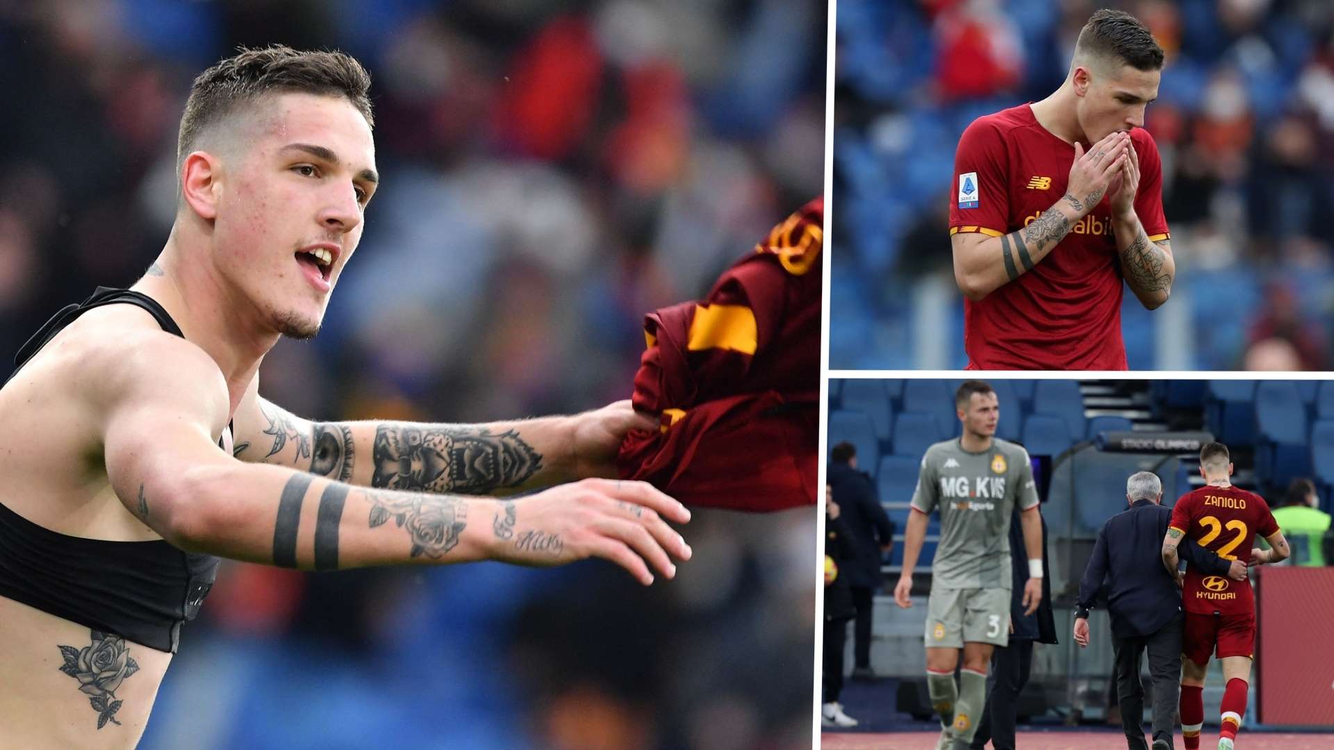 Nicolò Zaniolo Roma Genoa 05022022