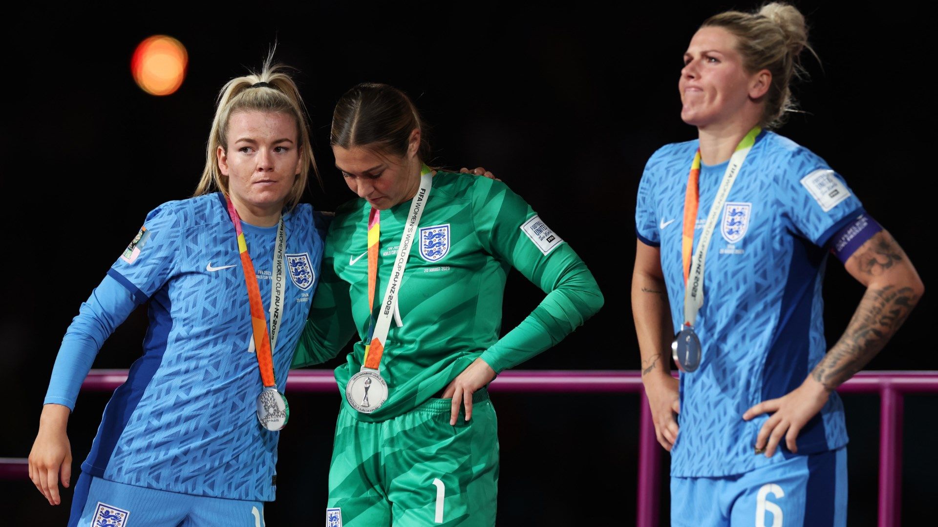 Mary Earps Lauren Hemp Millie Bright England 2023