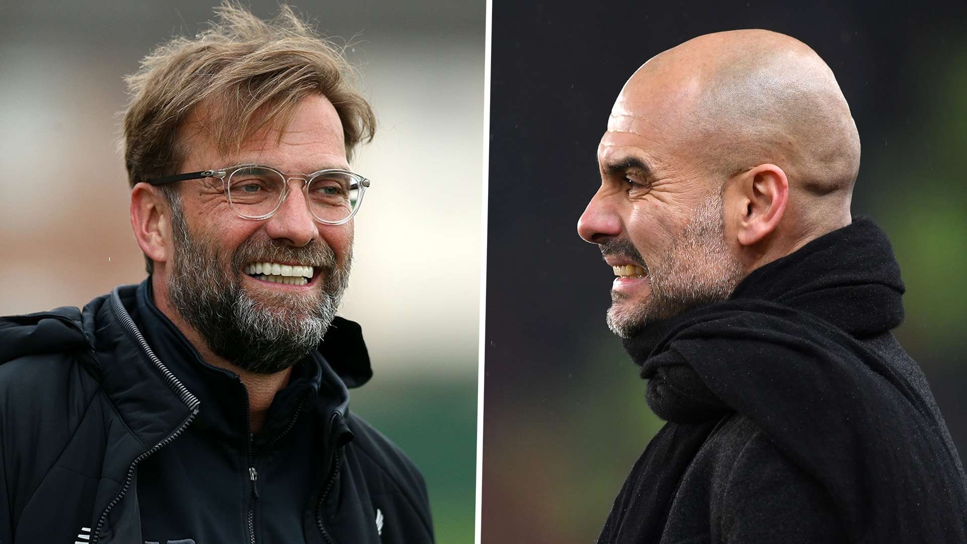 Jurgen Klopp Pep Guardiola