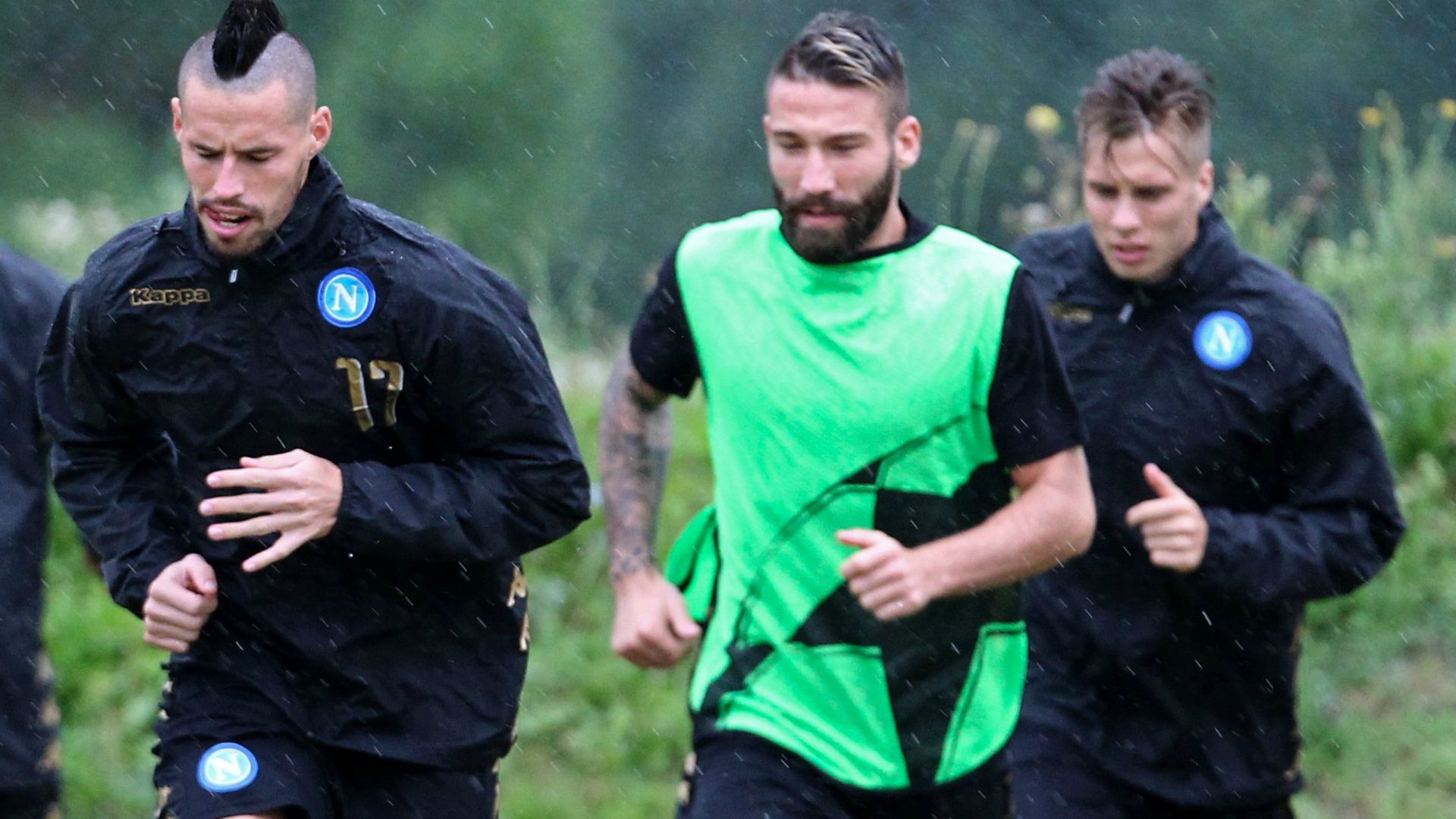 Lorenzo Tonelli Marek Hamsik Napoli