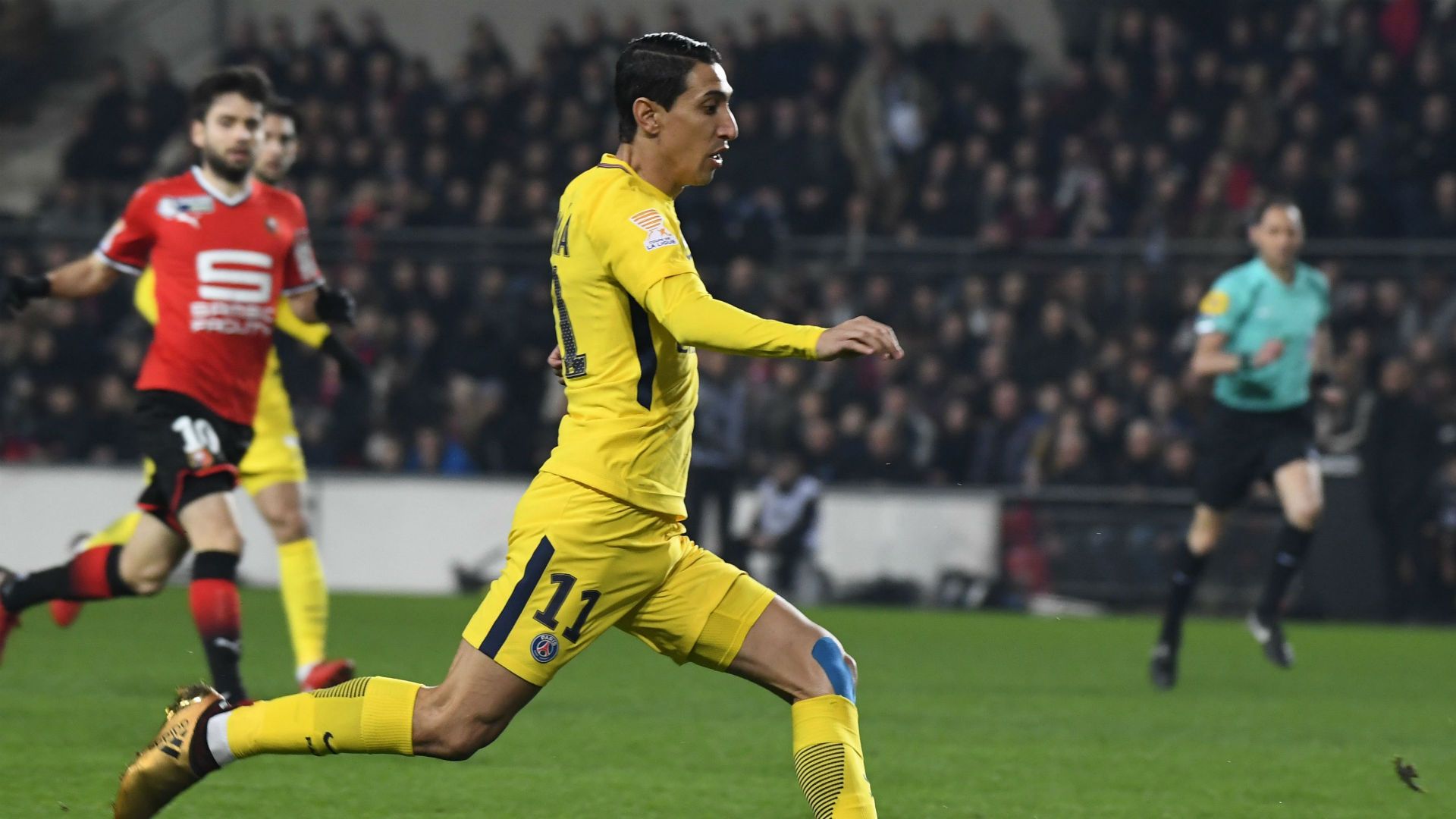 Angel Di Maria Rennes PSG Coupe de la Ligue 30012018