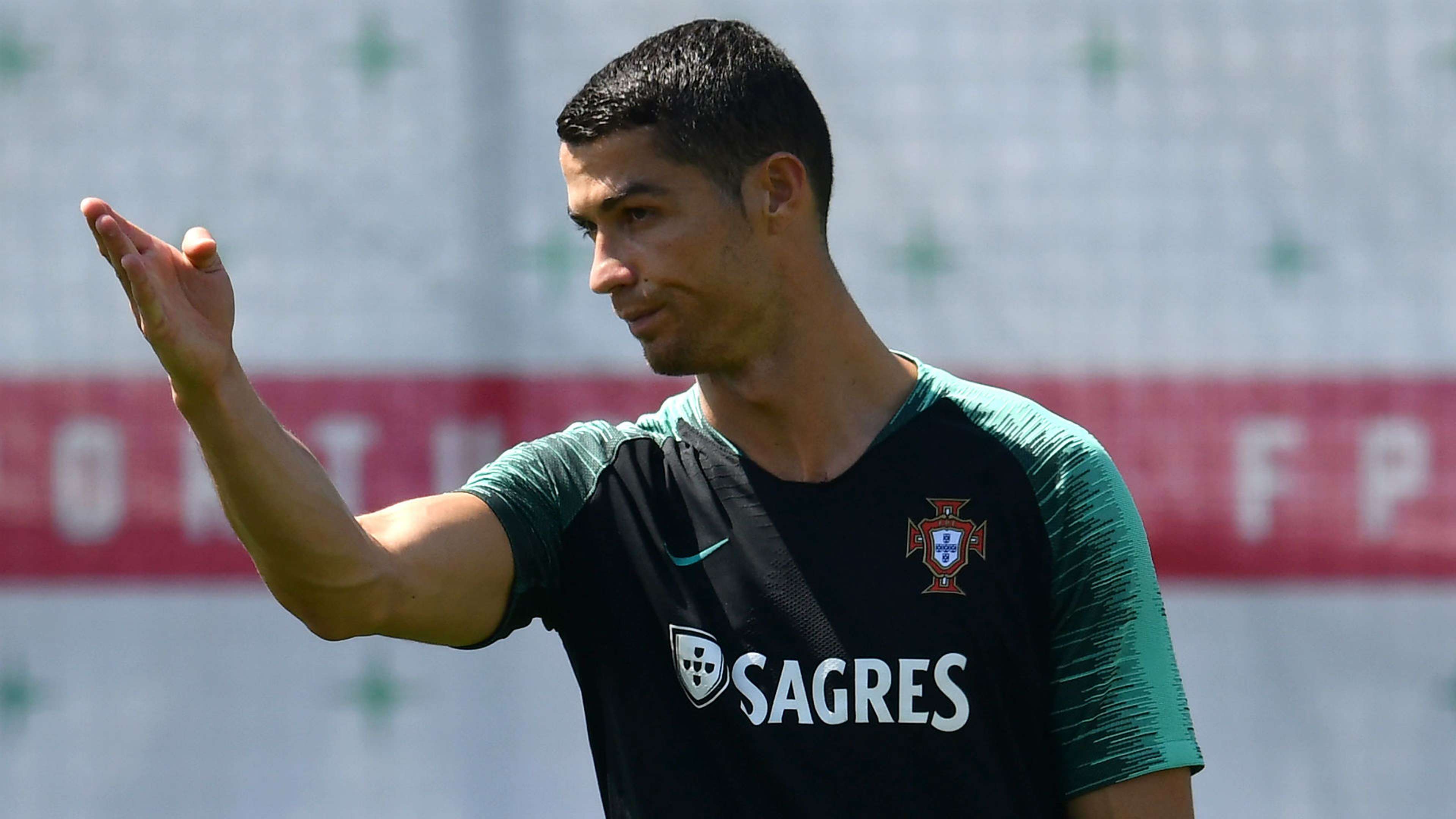 Cristiano Ronaldo Portugal treino 18 06 2018