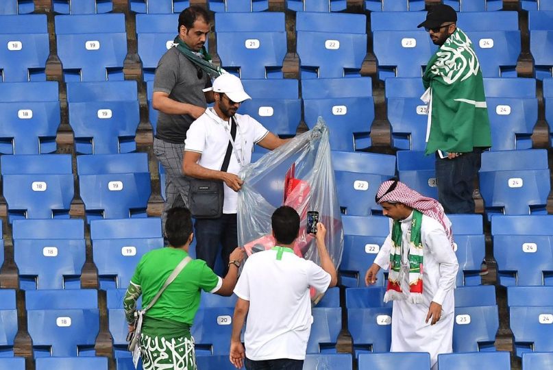 جمهور السعودية في مونديال روسيا