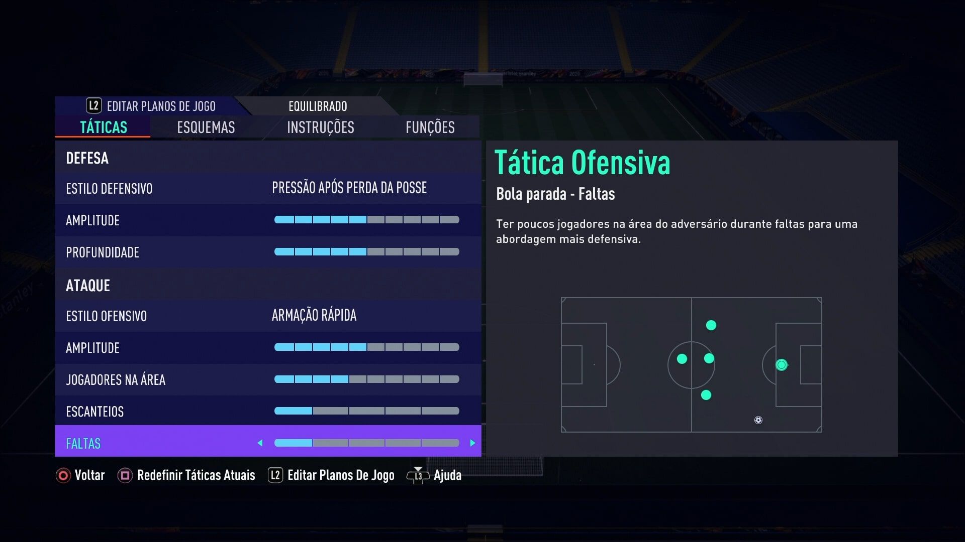 FIFA 21 táticas
