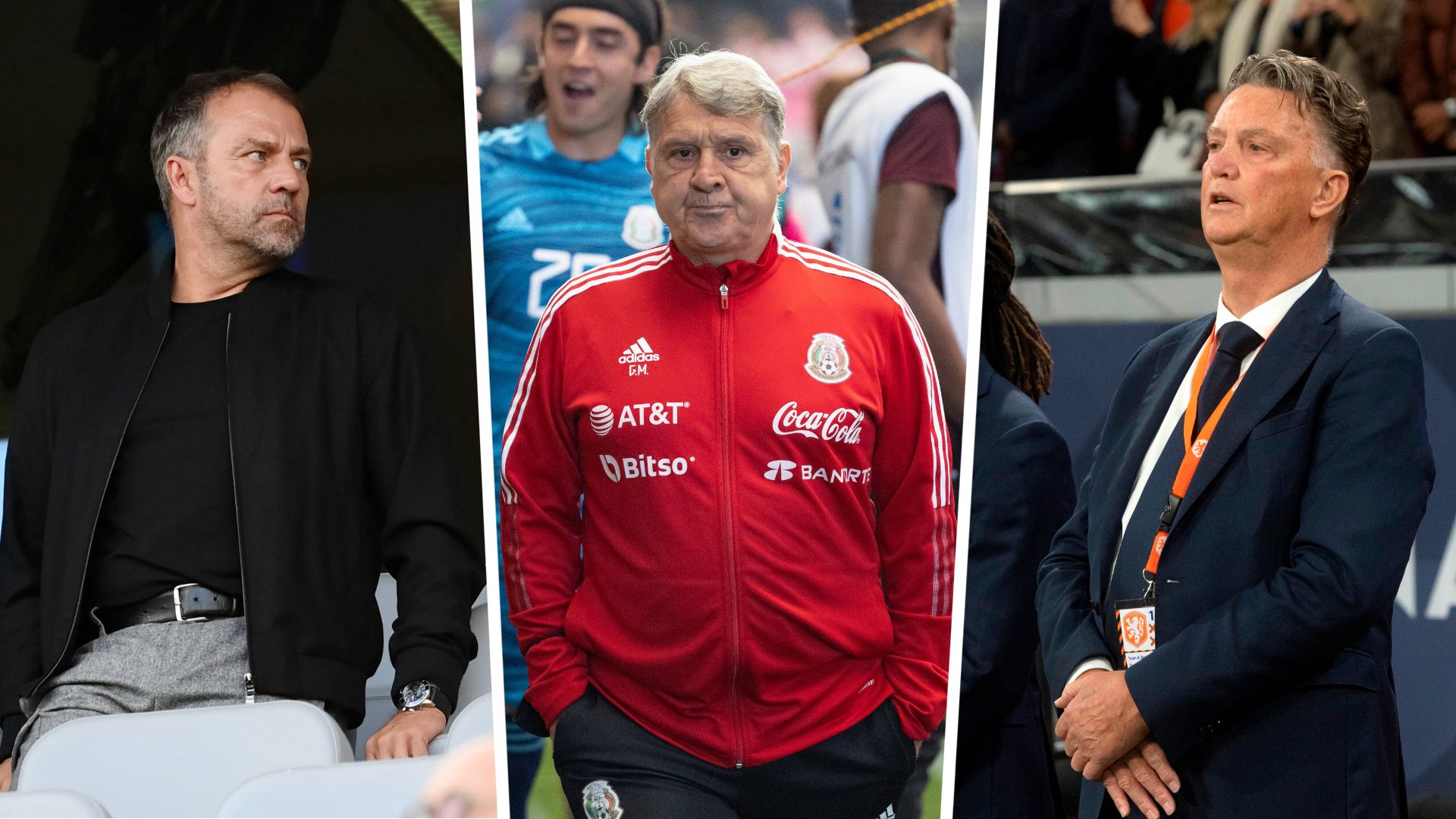 GER ONLY Hansi Flick Louis van Gaal Tata Martino