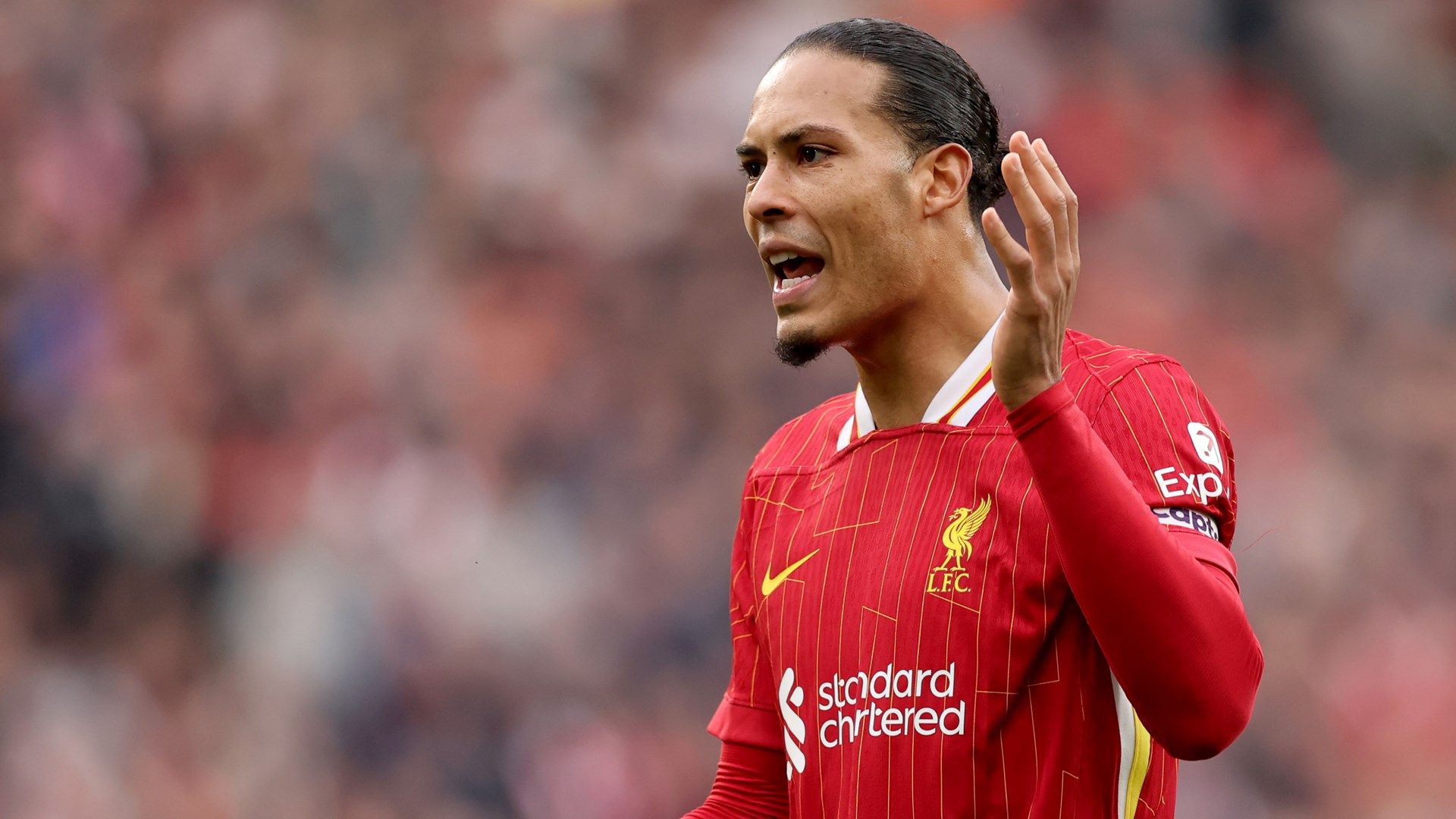 Virgil van Dijk Liverpool 2025