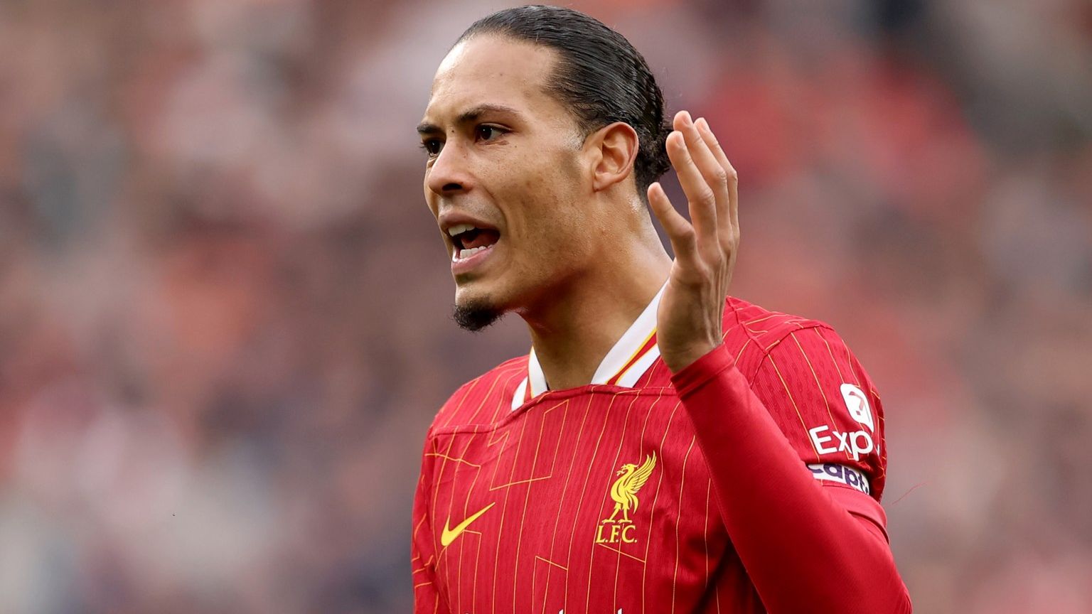 Virgil van Dijk Liverpool 2025
