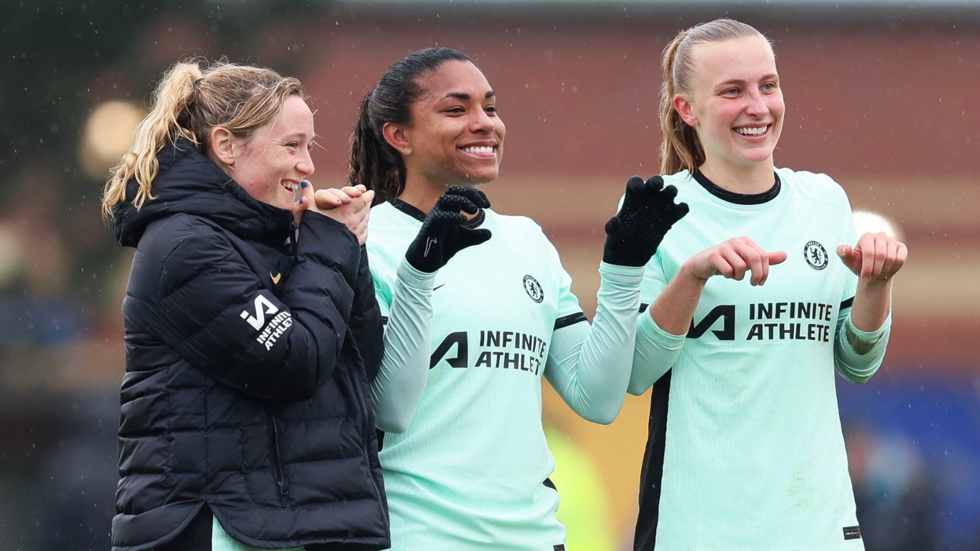 Erin Cuthbert Catarina Macario Aggie Beever-Jones Chelsea Women 2023-24