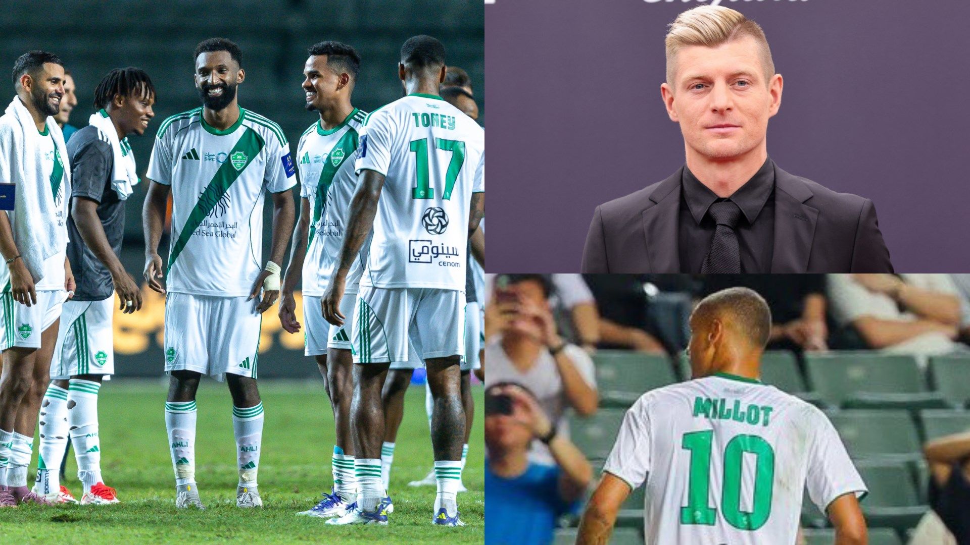 Al Ahli Toni Kroos Enzo Millot