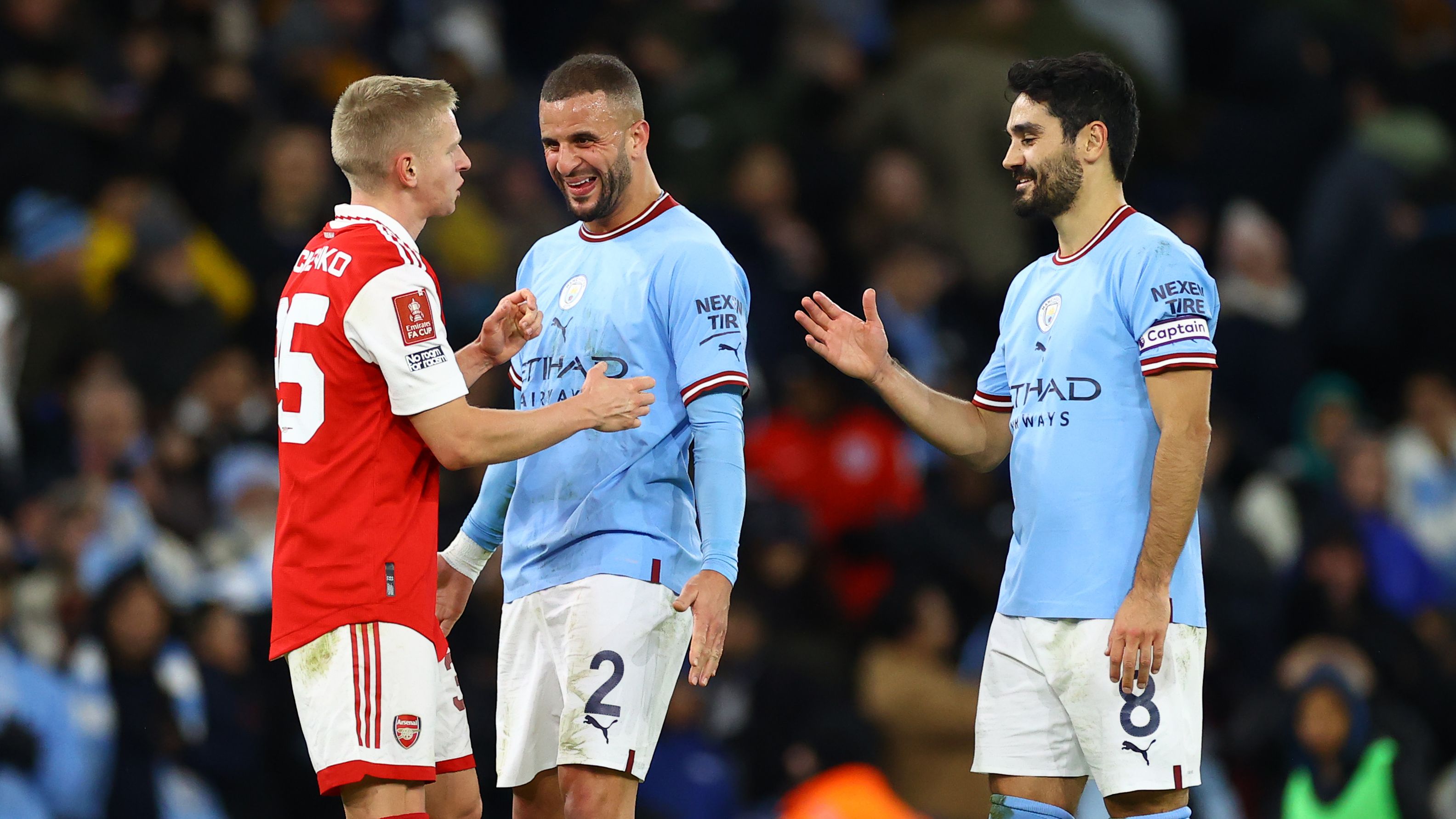 Zinchenko groet oud ploeggenoten 