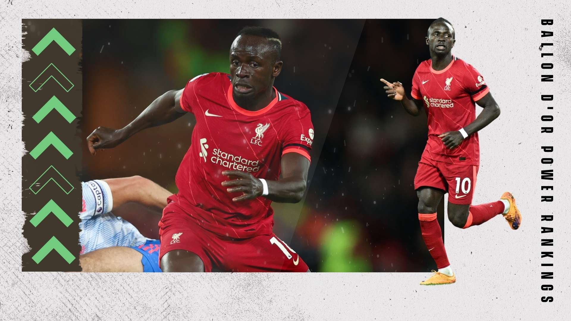 Sadio Mane Ballon d'Or Rankings GFX