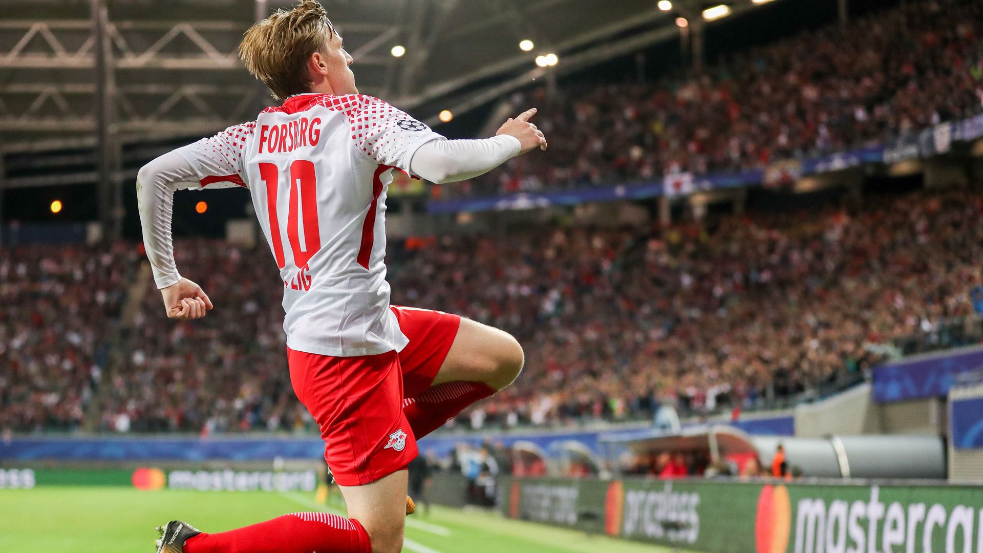 Forsberg, Monaco - Leipzig, Champions League, 09132017