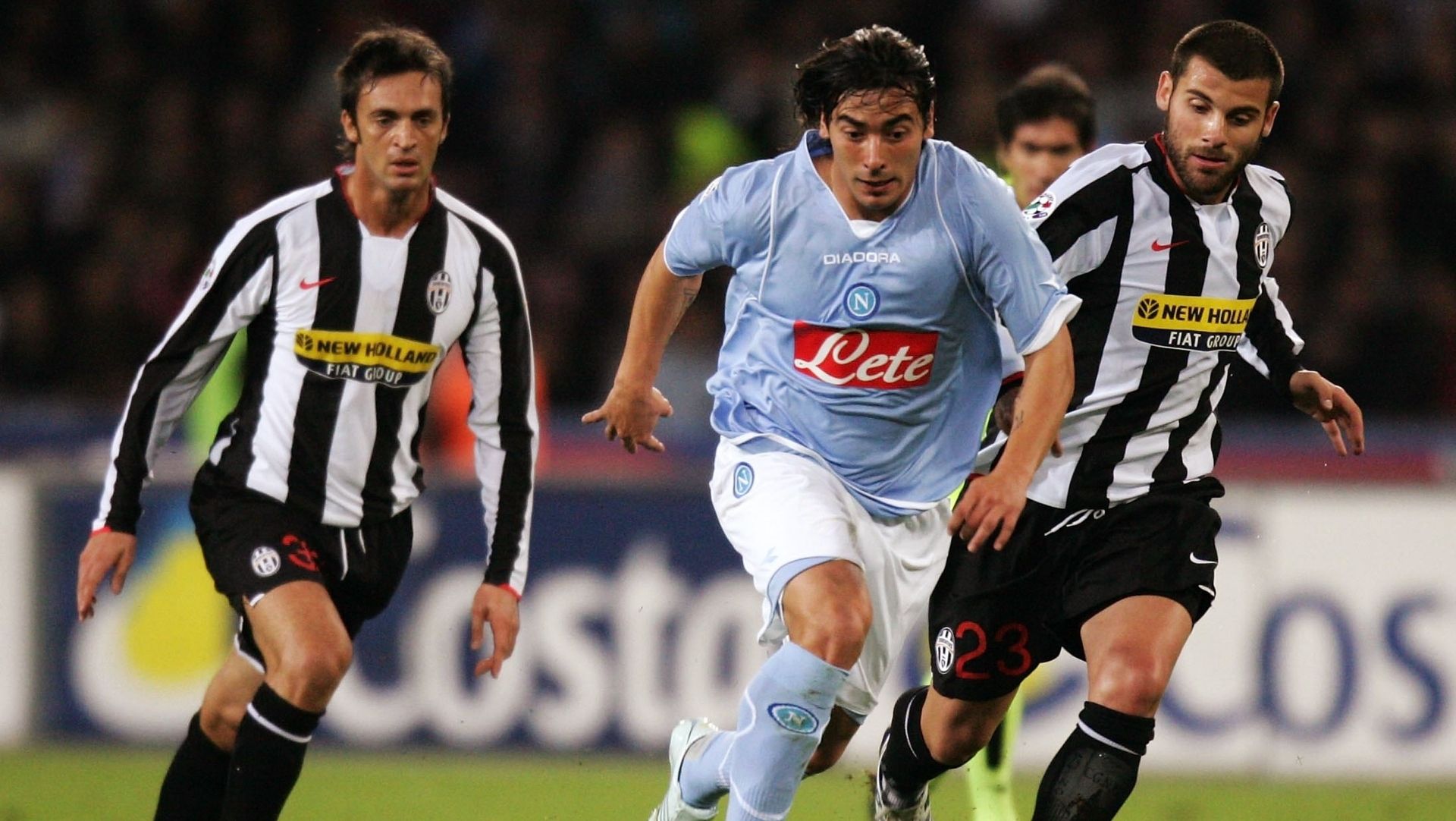 Ezequiel Lavezzi Napoli Juventus 2007