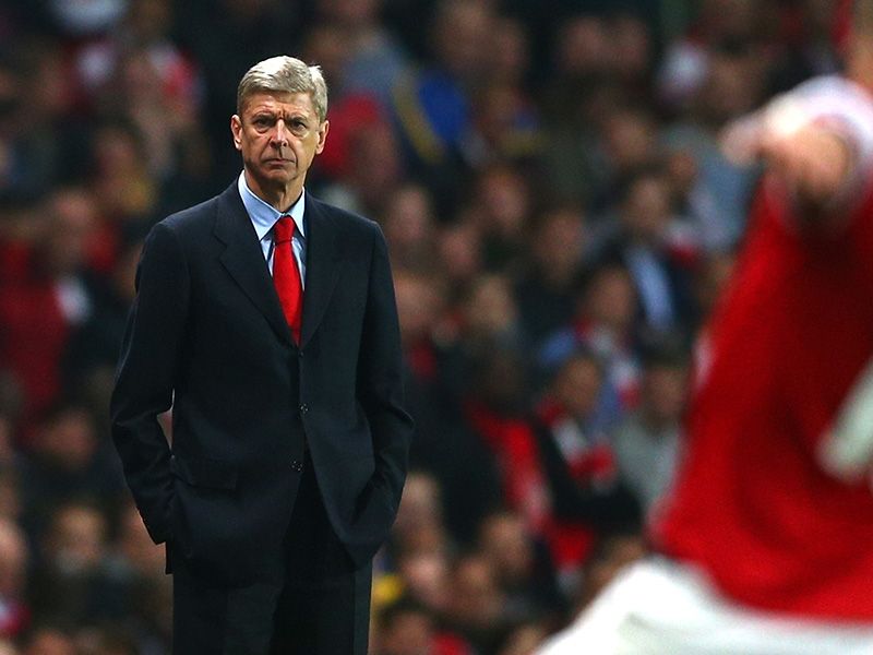 Arsene Wenger Arsenal Napoli Champions League 10012013