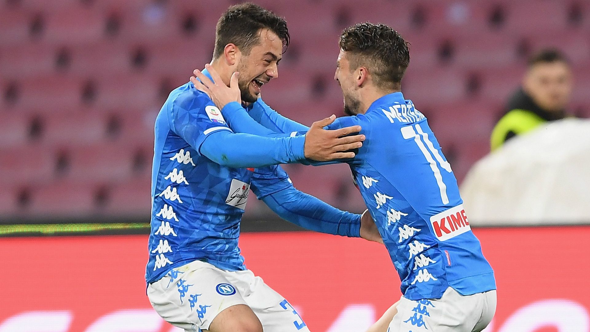 Amin Younes Dreis Mertens Napoli Serie A 2019