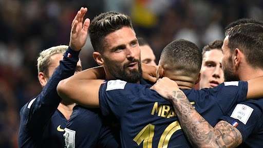 Giroud celebration