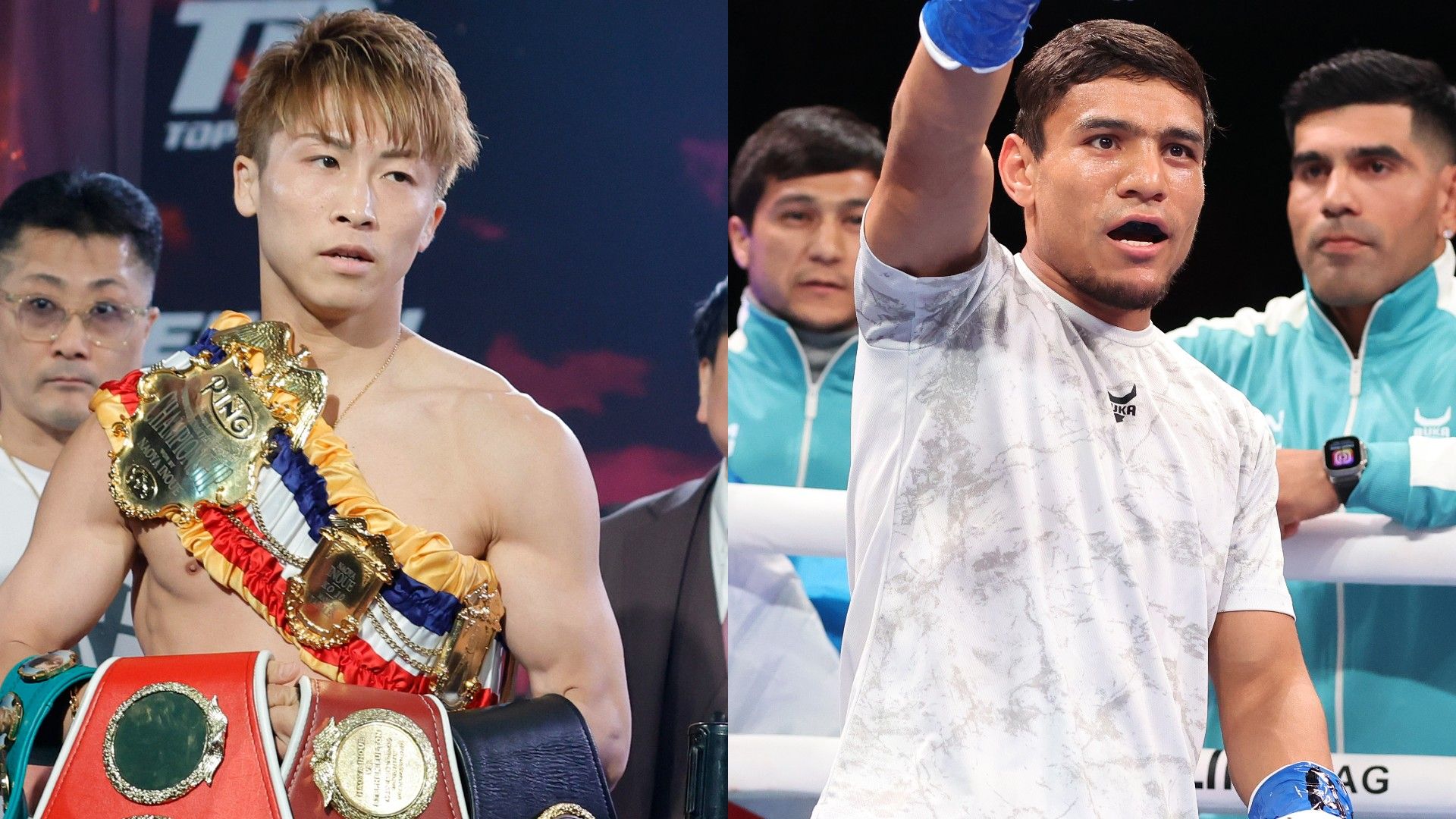 when naoya inoue akhmadaliev boxing