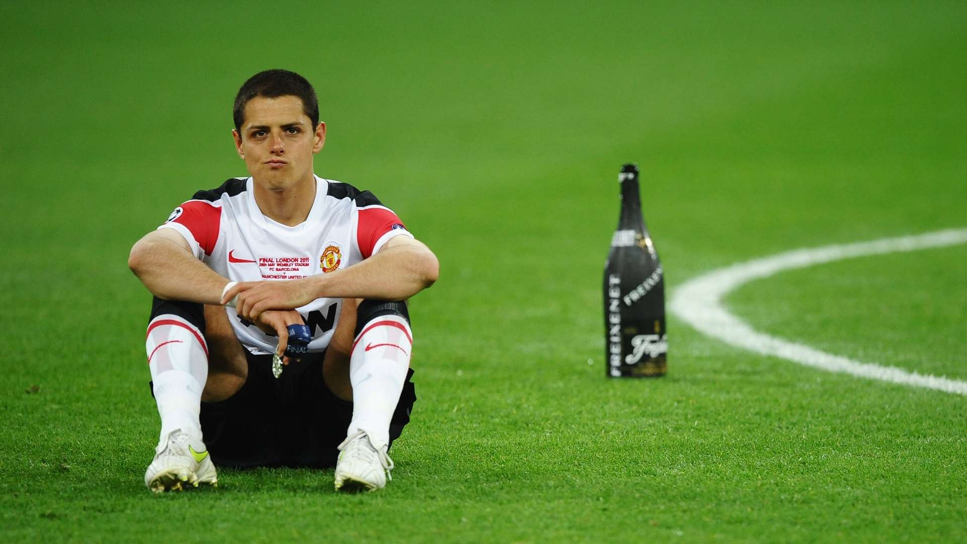 Javier Chicharito Hernández Manchester United Champions League 2020-2011 