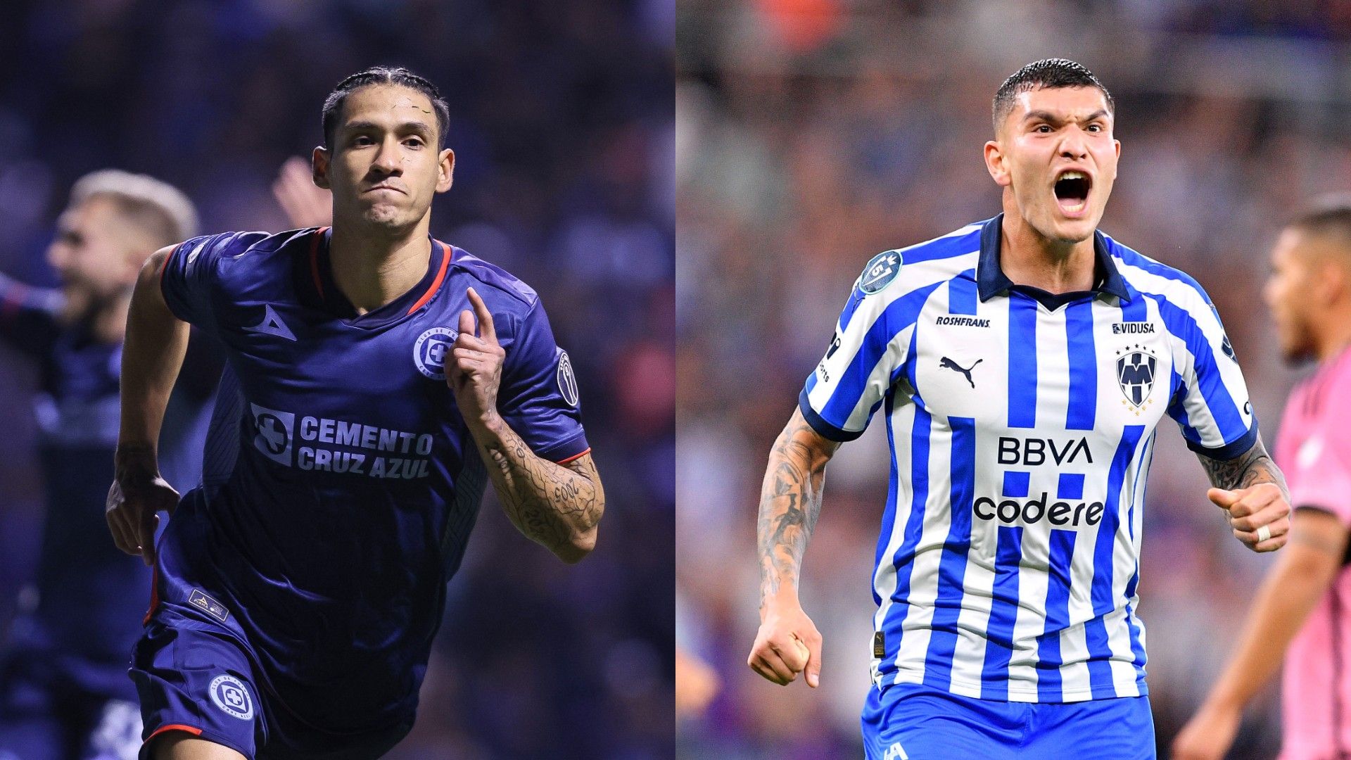 Cruz Azul Rayados de Monterrey VIVO Liguilla Clausura 2024