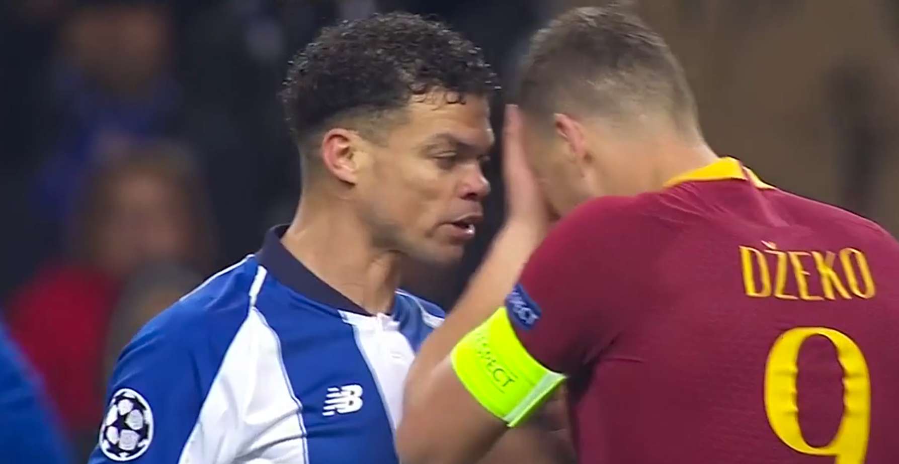 Pepe Edin Dzeko Porto Roma