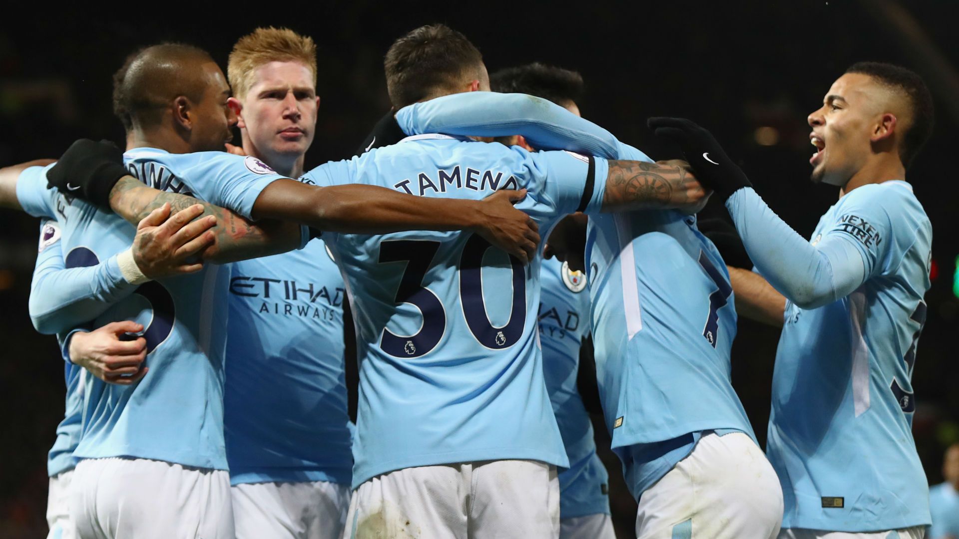 Manchester City celebrates